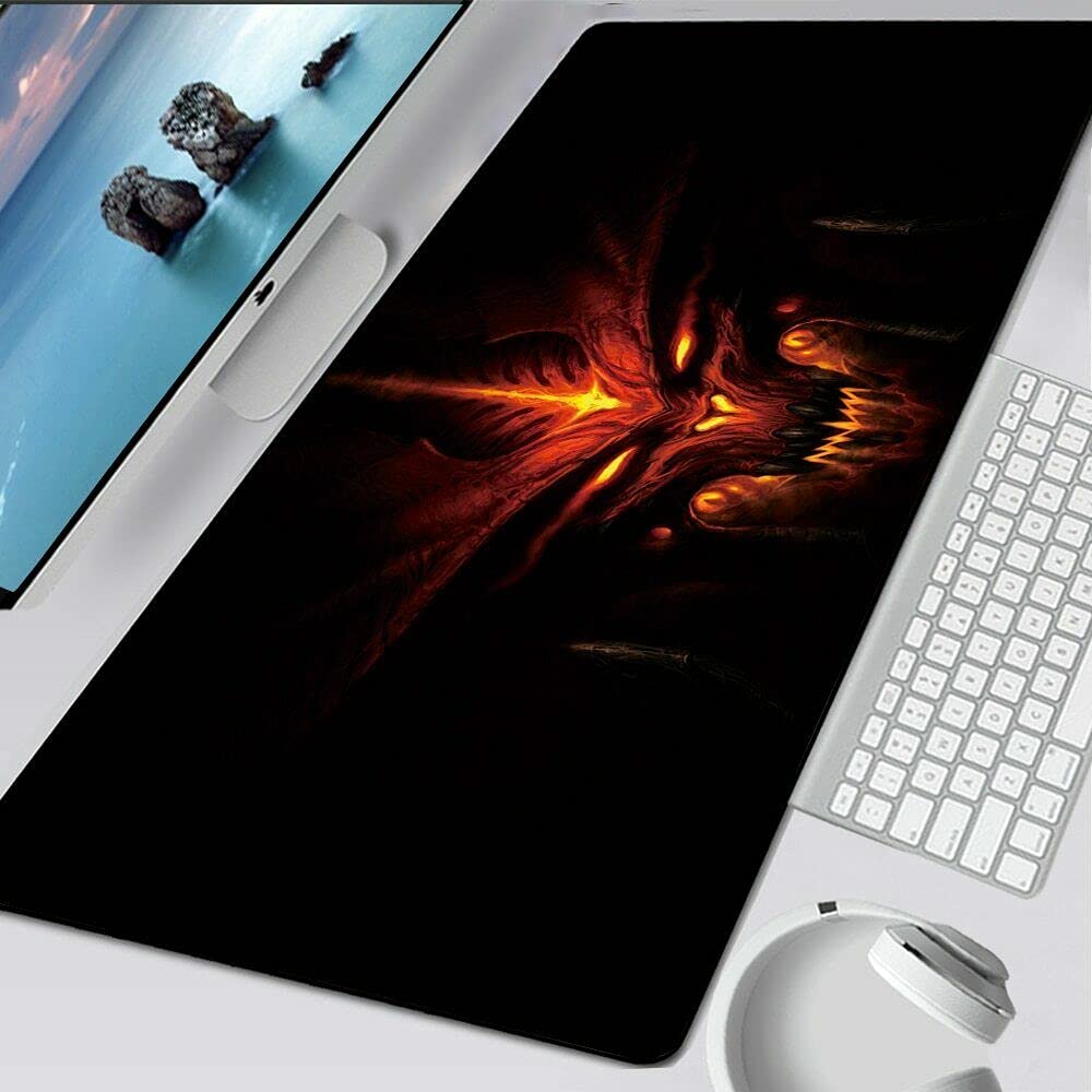 Anime Gamer XL Large Gaming Mouse Pad (35.4 x 15.7 x 0.08 inches) - Non-Slip Rubber Base for PC Computer - Perfect for Video Game Enthusiasts & Office Work