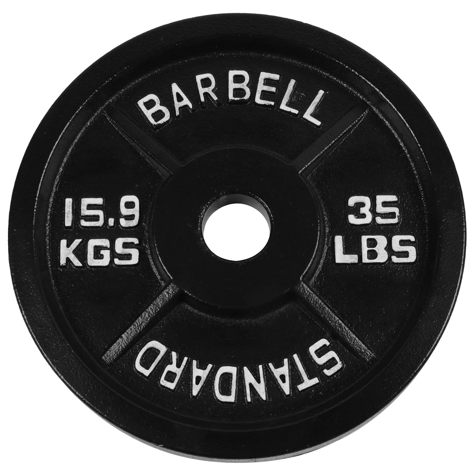 Boddenly Olympic Bumper Plates with Steel Insert - Black Weight Plates for CrossFit, Powerlifting & Home Gym Workouts