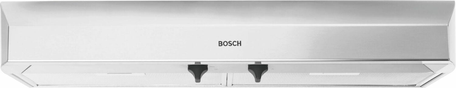 Bosch DUH36152UC 300 Series 36-Inch Under Cabinet Range Hood - 280 CFM Stainless Steel with Incandescent Lighting for Kitchen Ventilation & Smoke Removal