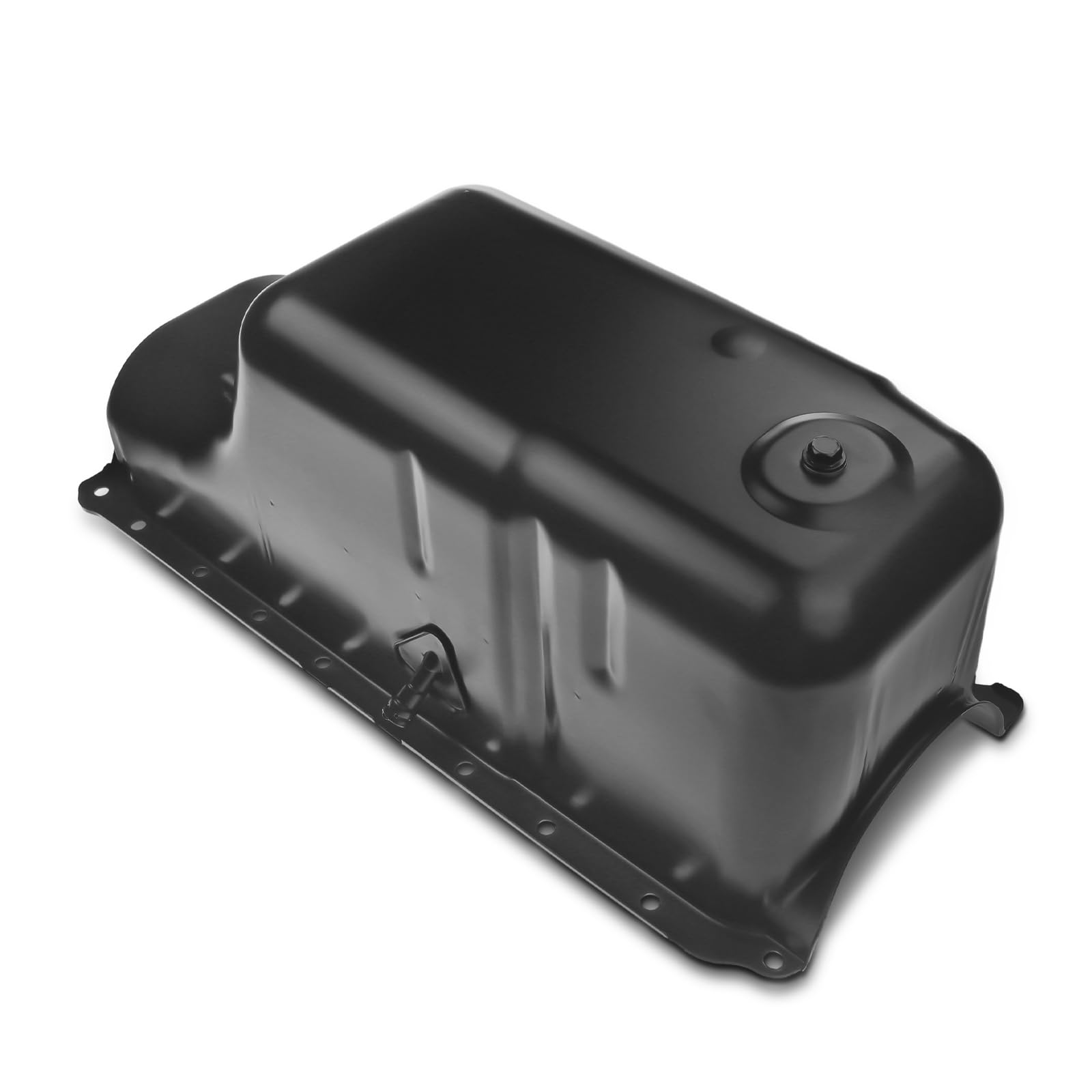 Premium Engine Oil Pan Sump with Drain Plug for GMC C5000/6000/6500/7000/7500 Topkick & Chevy C5500/6500/7500 Kodiak - Heavy Duty Replacement Part for Smooth Engine Performance in Commercial Trucks