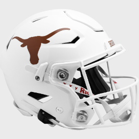 Texas Longhorns SpeedFlex Authentic Football Helmet - NCAA Approved for Players & Collectors - Perfect for Game Day, Training & Sports Memorabilia Display