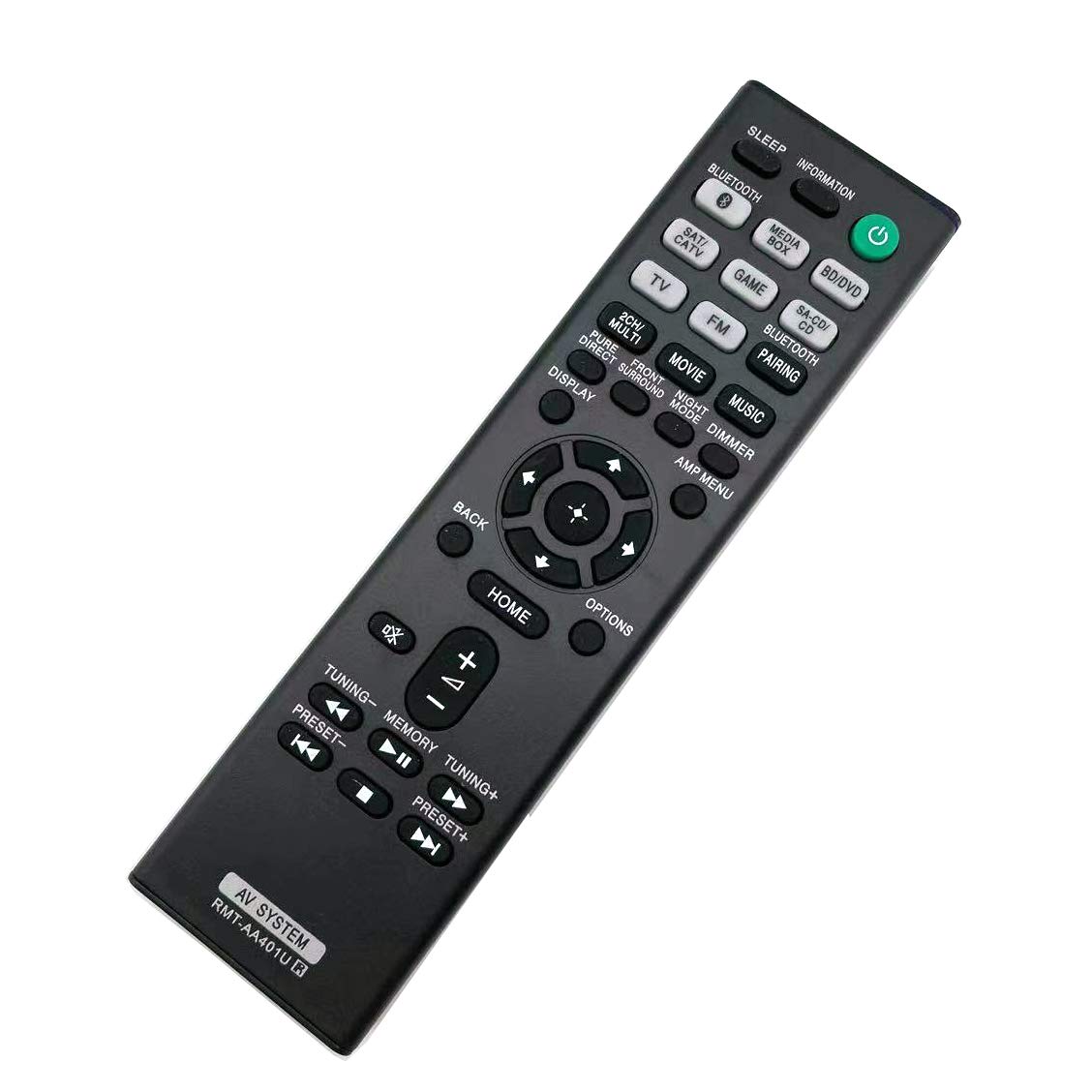 Original Sony STR-DH590/STRDH590/STR-DH790 AV Receiver Replacement Remote Control - Compatible with Home Theater & Audio Systems - Perfect for Movie Nights & Music Listening