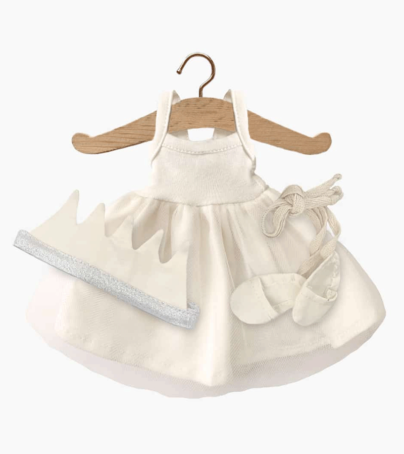 Minikane Tutu Set for Amigas Dolls - Elegant Dress Up Outfit for 18