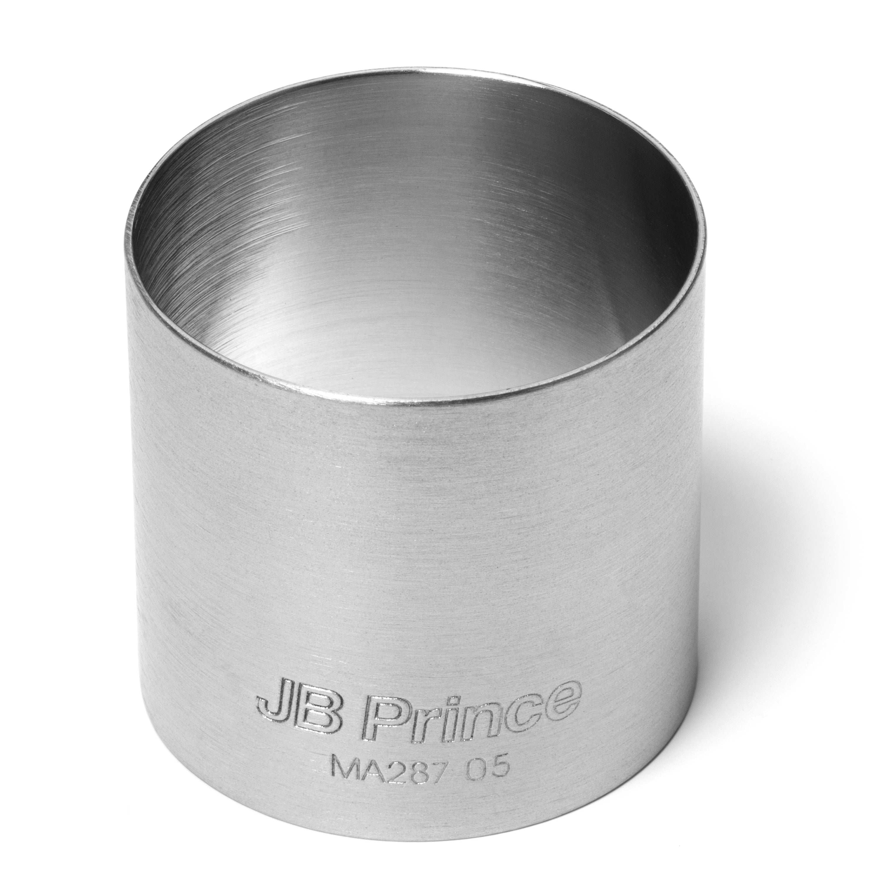 JB Prince Premium Seamless Stainless Steel Ring - 2 x 2 Inch - Durable & Hypoallergenic Jewelry for Men & Women - Perfect for Everyday Wear, Weddings & Gifts