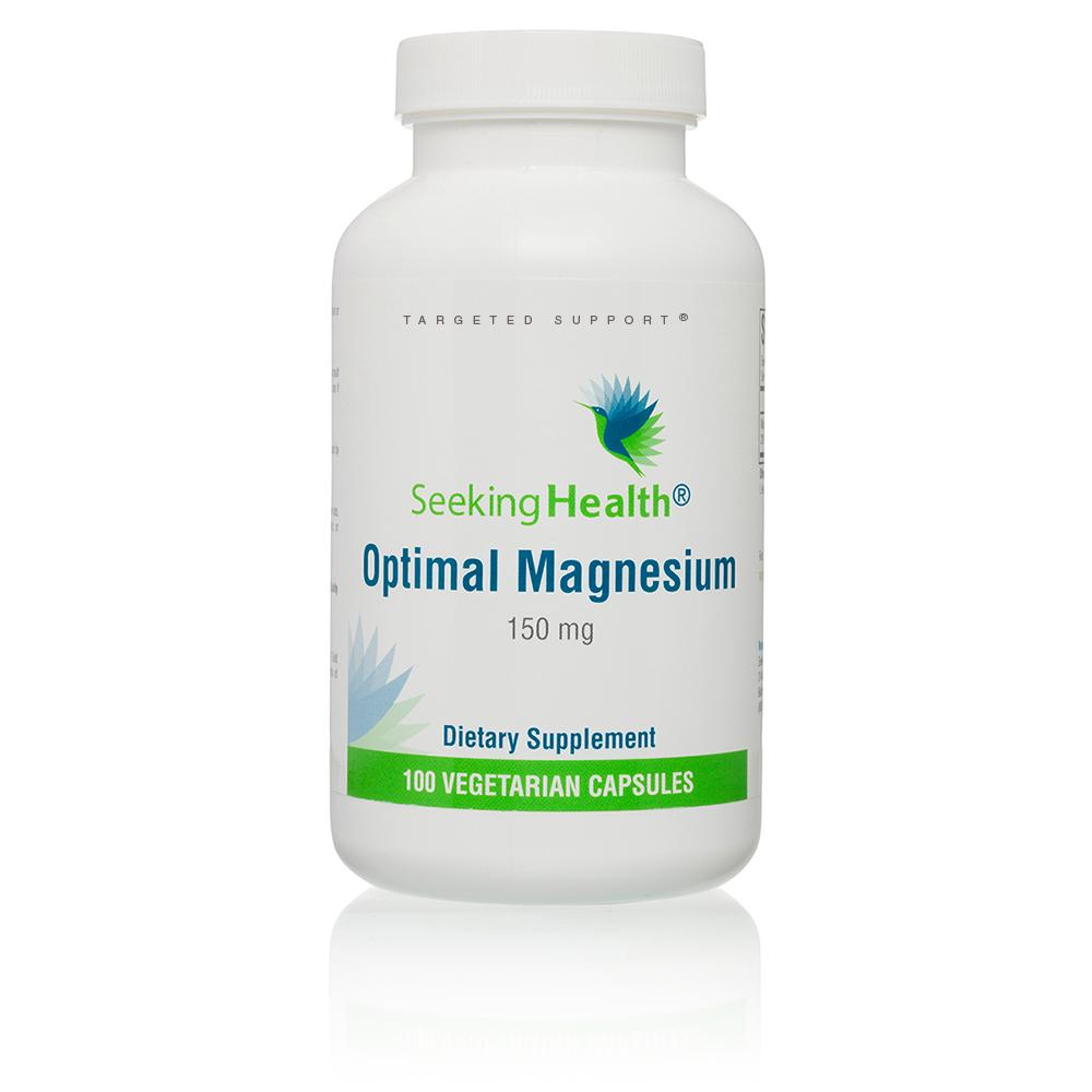 Optimal Magnesium 150mg 100 Capsules - High Absorption Supplement for Muscle Recovery, Sleep Support & Stress Relief - Perfect for Athletes, Fitness Enthusiasts & Busy Professionals