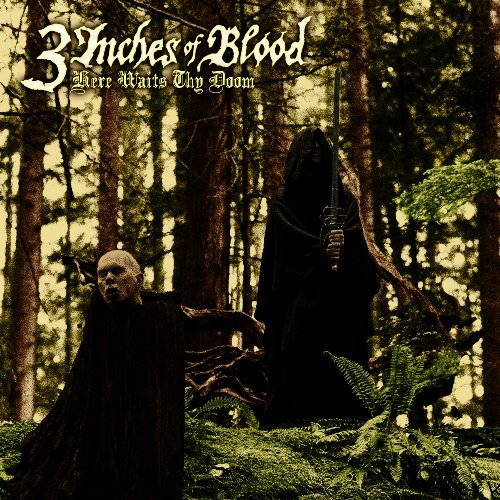 3 Inches of Blood - Here Waits Thy Doom CD | Heavy Metal Music Album | Perfect for Gym Workouts & Road Trips