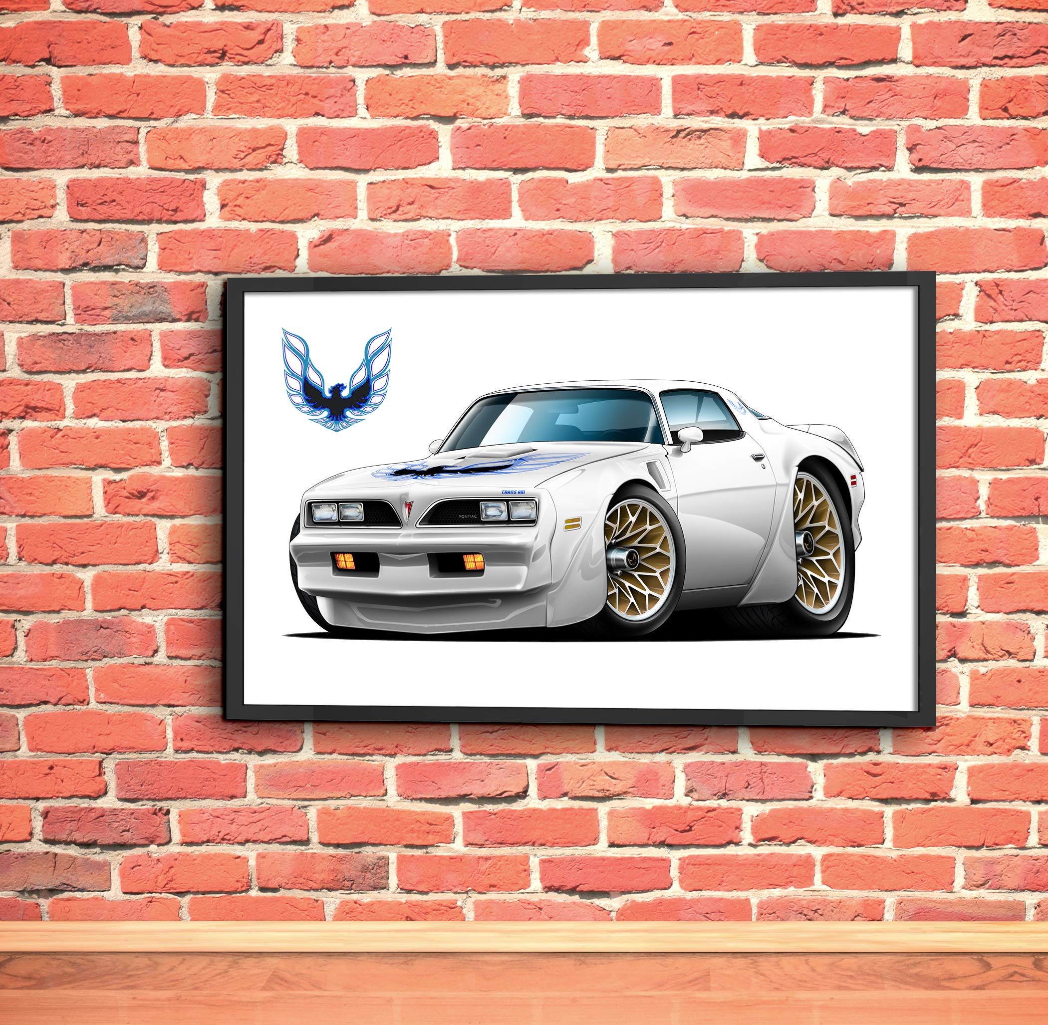 1978 Pontiac Trans Am Firebird Poster - 36x24 Wall Art for Car Lovers