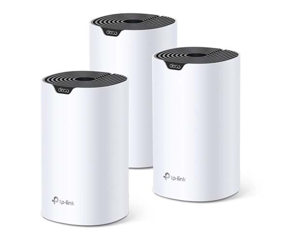 Deco S4 AC1200 Whole Home Mesh WiFi System - High-Speed Wireless Internet Coverage for Large Houses, Smart Homes & Offices | Seamless Streaming & Gaming
