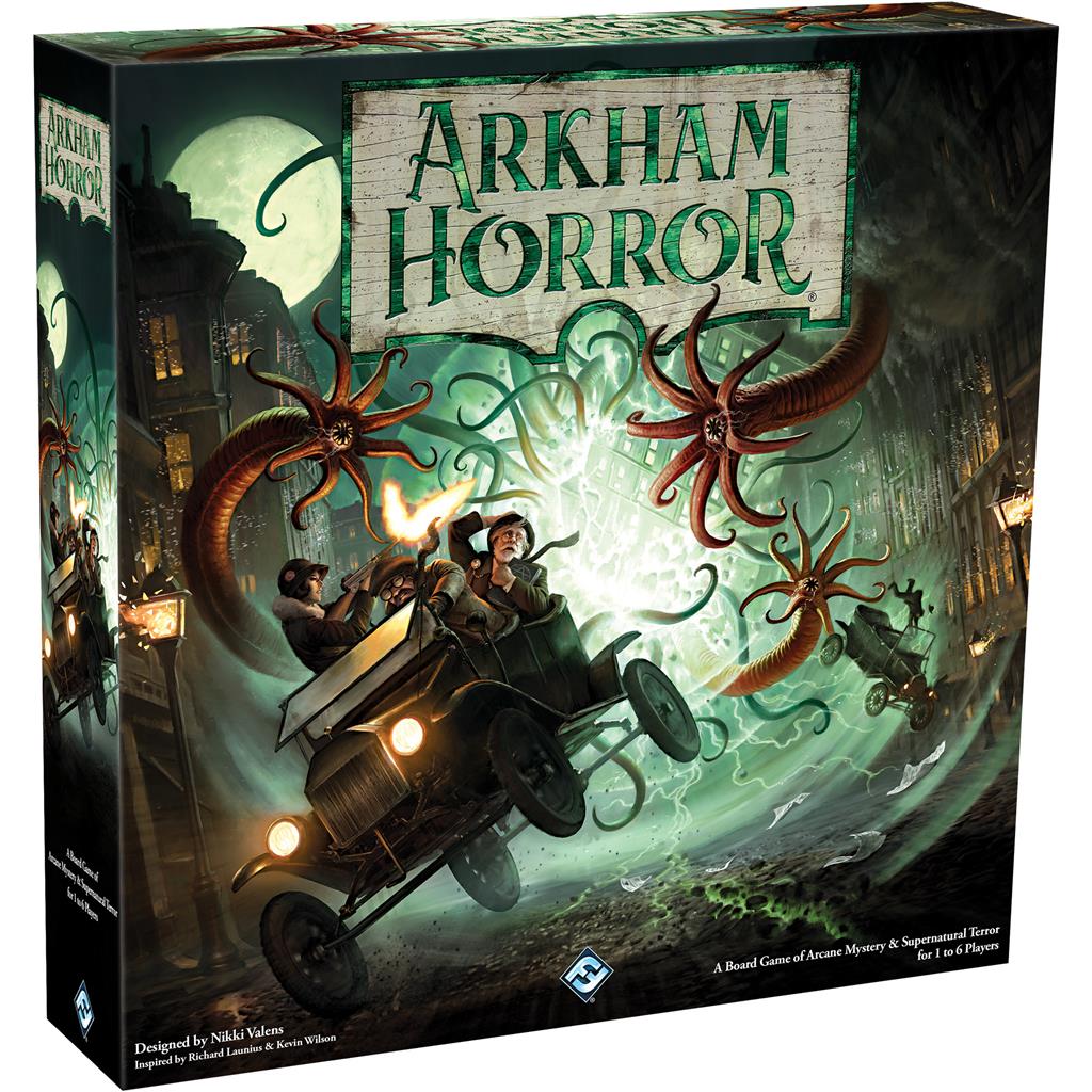 Arkham Horror The Board Game Core Box (3E) | Cooperative Horror Adventure Game | Perfect for Game Nights & Halloween Parties