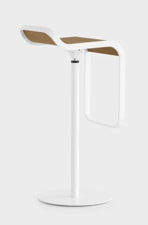 Outdoor LEM Stool ES81 by Lapalma - Modern Patio Furniture, Lightweight Aluminum Stool for Garden, Poolside & Outdoor Dining - Perfect for Backyard, Terrace & Camping