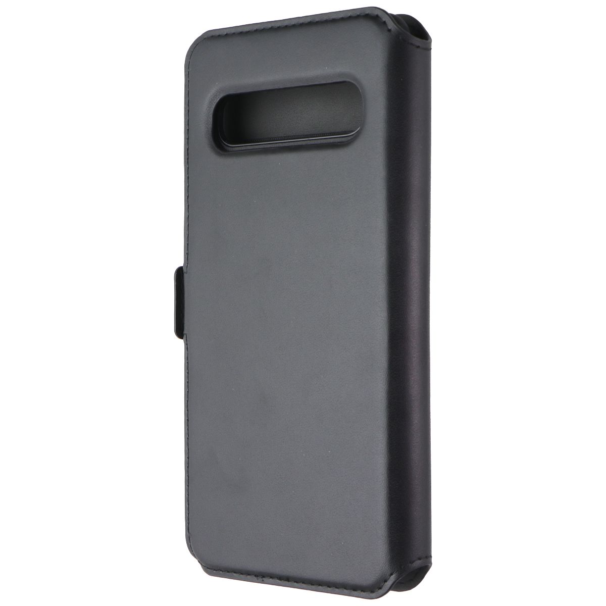 3SIXT NeoWallet Series Slim Protective Case for Samsung Galaxy S10 5G - RFID Blocking & Card Holder - Black - Perfect for Travel, Work & Everyday Use