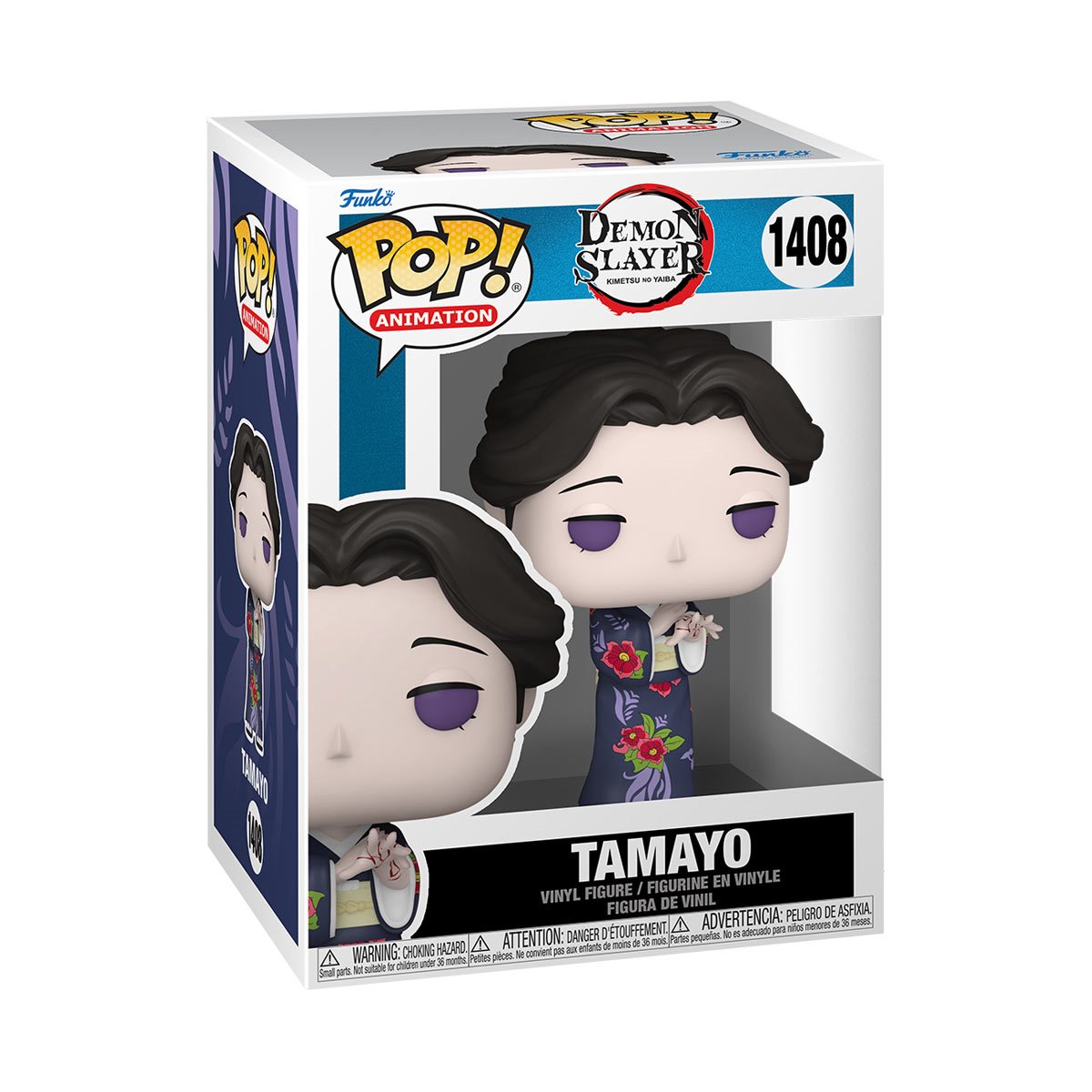 Demon Slayer Tamayo Funko Pop! Vinyl Figure #1408 - Anime Collectible, Gift for Fans, Perfect for Display & Cosplay Inspiration