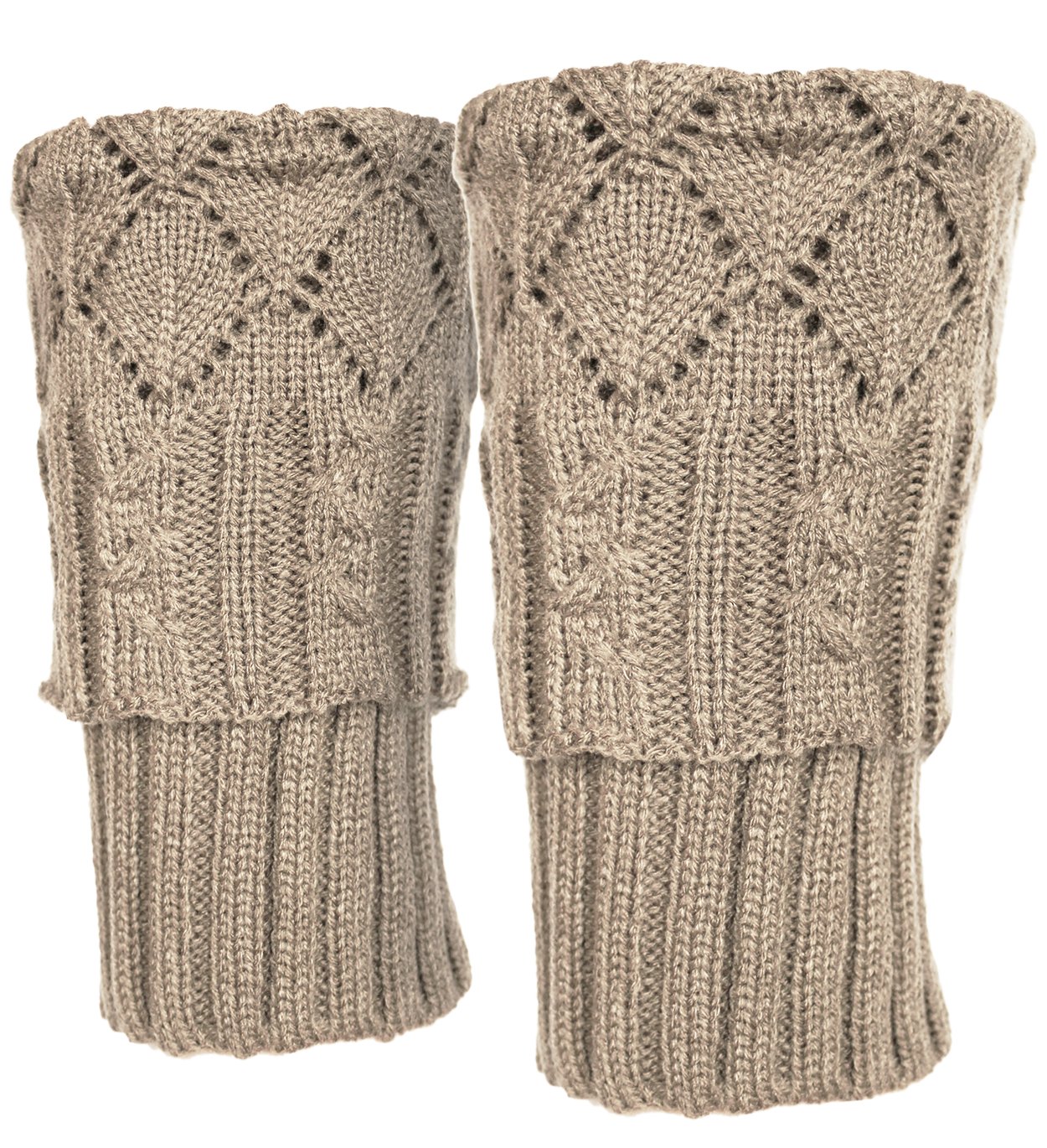 KMystic Knit Leg Warmers - Soft Boot Socks & Cuffed Toppers for Women - Perfect for Winter, Yoga, Dance & Outdoor Activities