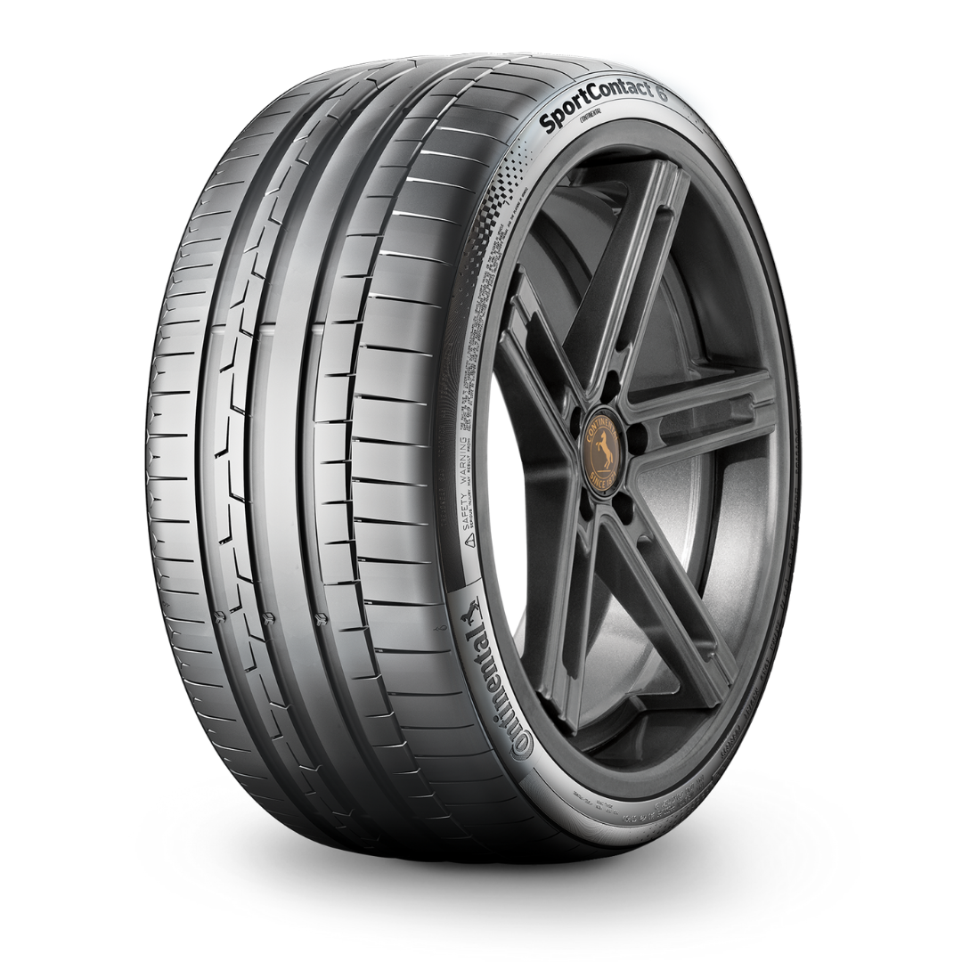 Continental SportContact 6 245/40 ZR19 High Performance Summer Tires - Perfect for Sports Cars & Luxury Vehicles on Dry & Wet Roads