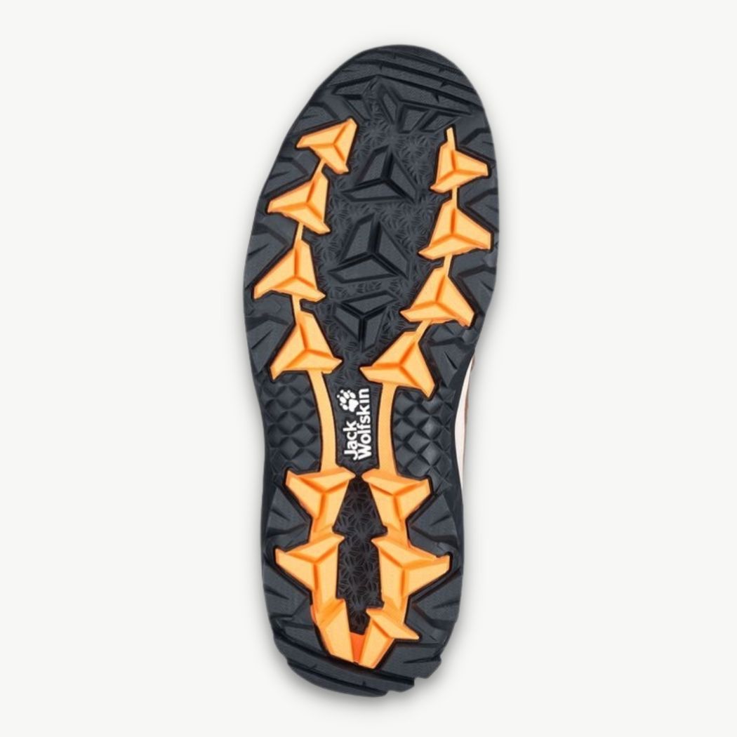 Jack Wolfskin VOJO 3 Texapore Mid Women's Waterproof Hiking Boots - Lightweight Trekking Shoes for Outdoor Adventures & Mountain Trails
