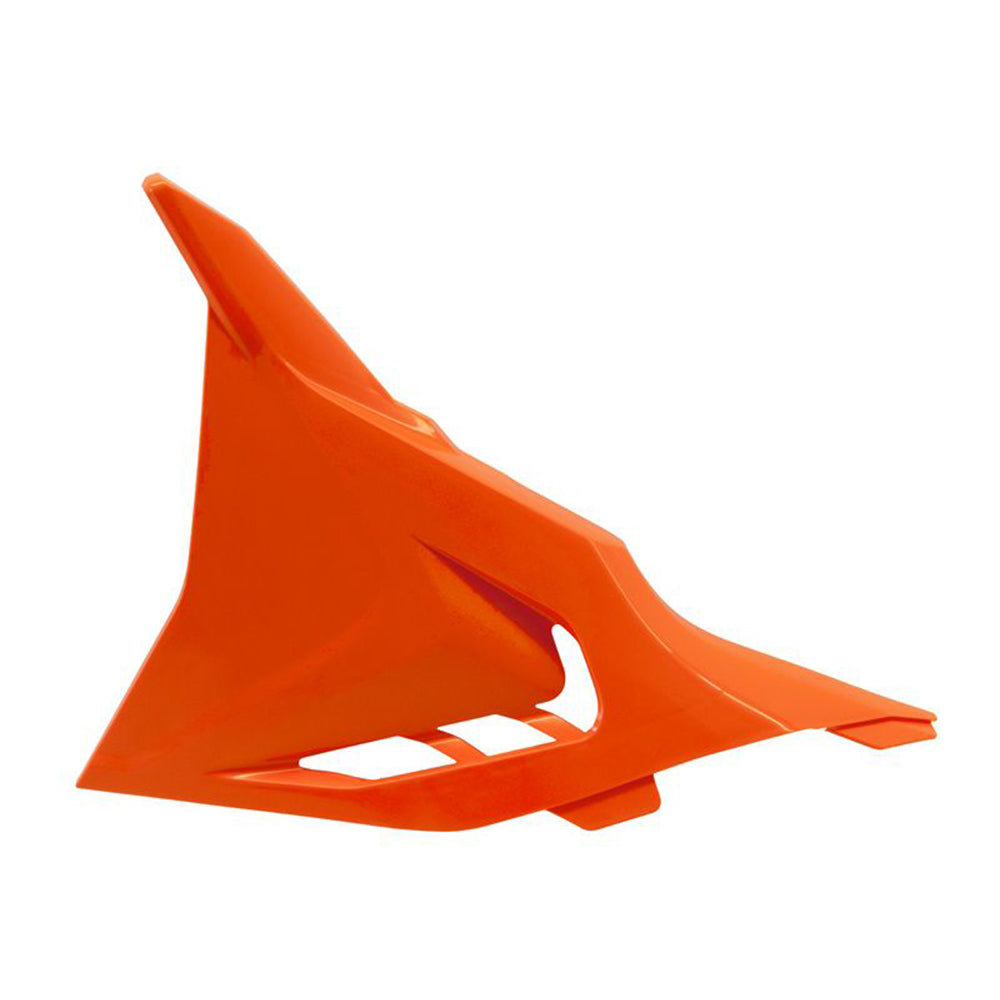 KTM Air Box Side Panel - Rtech Orange Compatible with SX XC EXC F XCF W Models - Durable Replacement Part for Off-Road & Motocross Riding