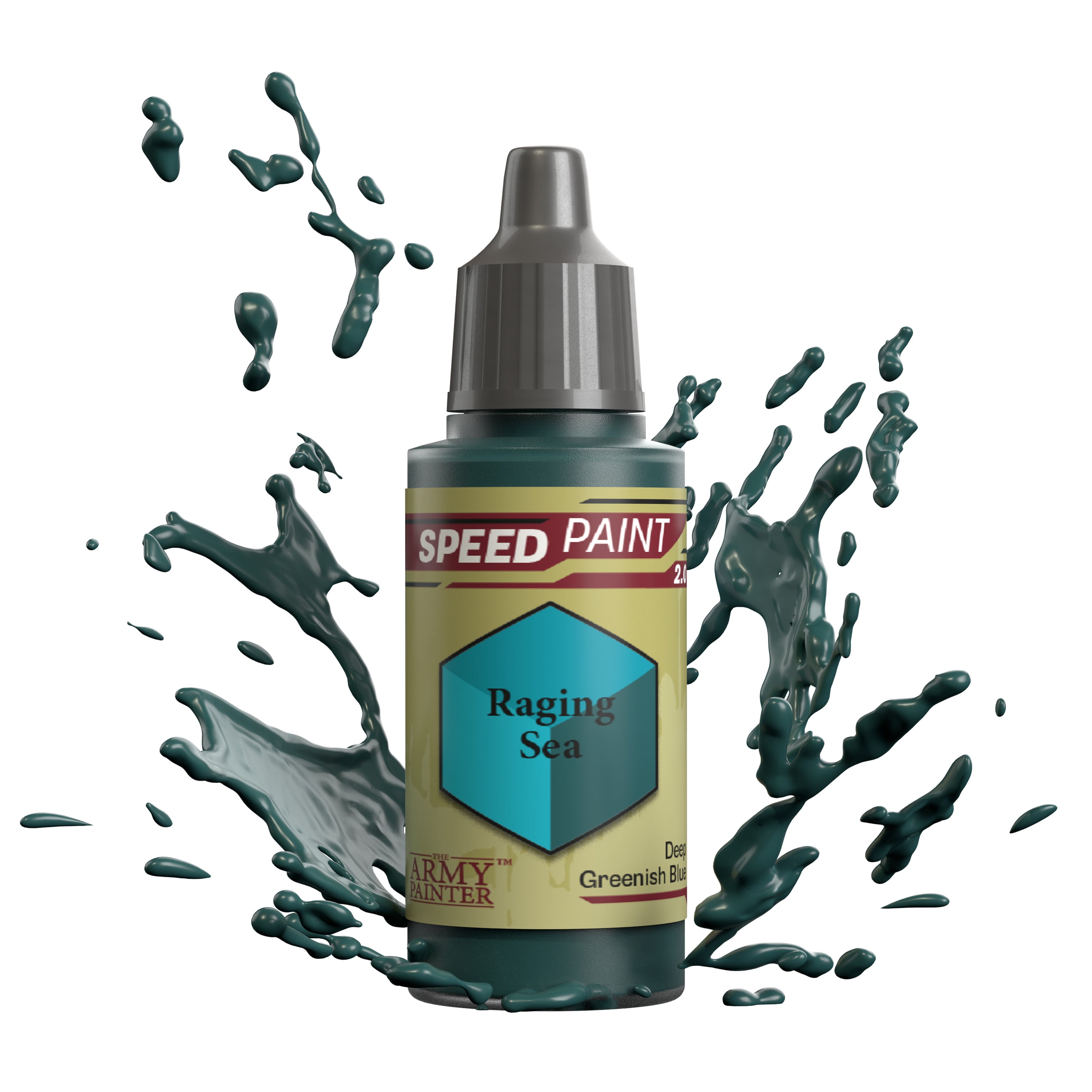 Speedpaint: Raging Sea - Premium Acrylic Paint Set for Ocean Art, Seascape Painting & DIY Crafts - Perfect for Artists, Beginners & Hobbyists