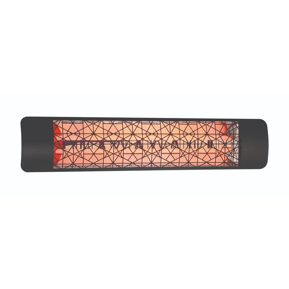 Eurofase 4000W 39 Inch Dual Element Electric Heater with Astra Plate - Powerful Indoor Space Heater for Living Room, Bedroom & Office - Fast Heating & Energy Efficient
