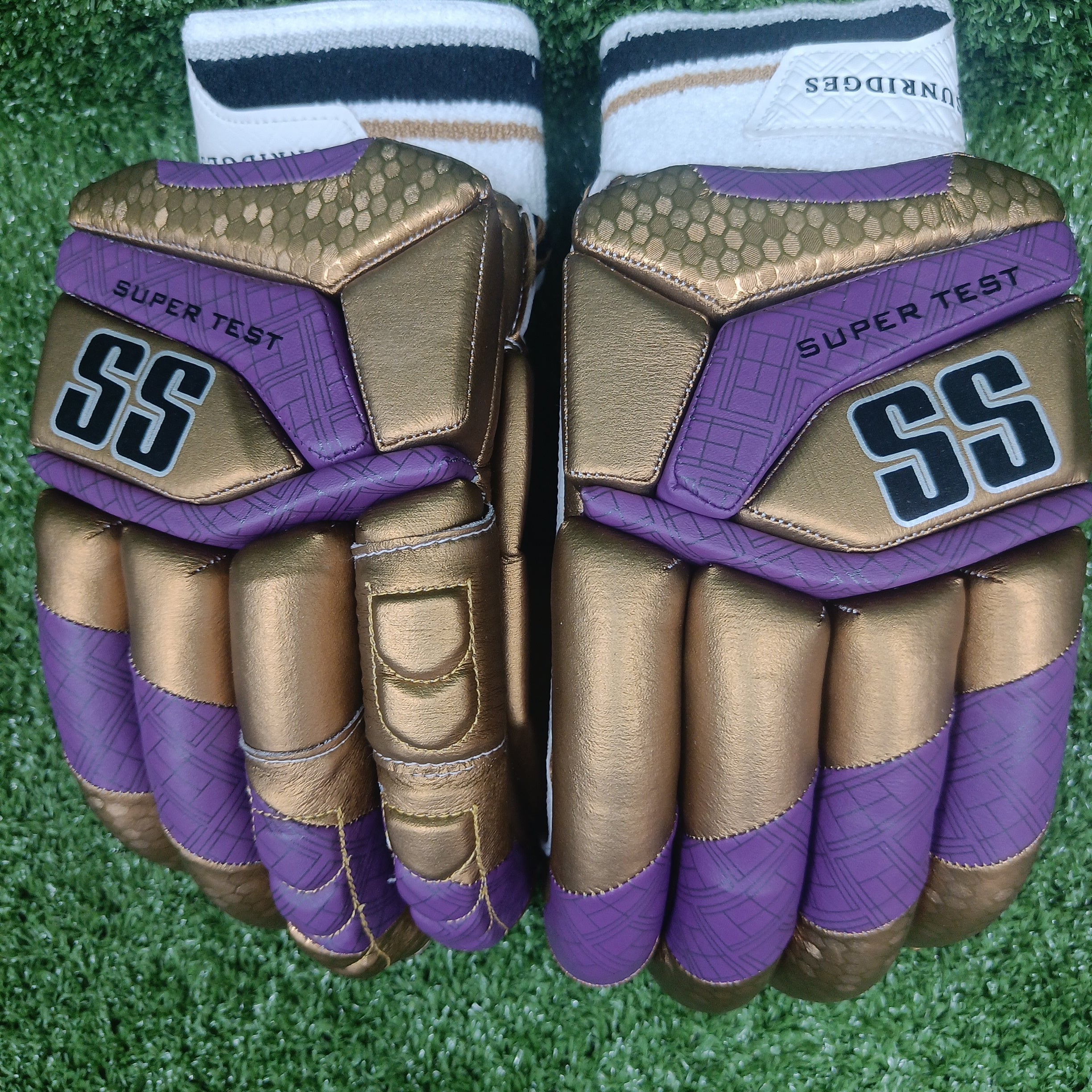 SS Super Test Kolkata Knight Riders IPL Cricket Batting Gloves - Professional Cricket Gloves for Men & Women - Perfect for Training, Matches & Tournaments