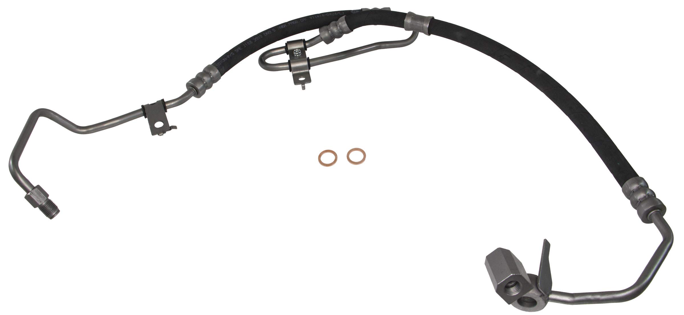 PSH0554 Power Steering High Pressure Hose Assembly - Replacement for Ford, Chevy, Dodge - Durable OEM Quality for Smooth Steering Performance (Ideal for Off-Roading, Towing & Daily Driving)