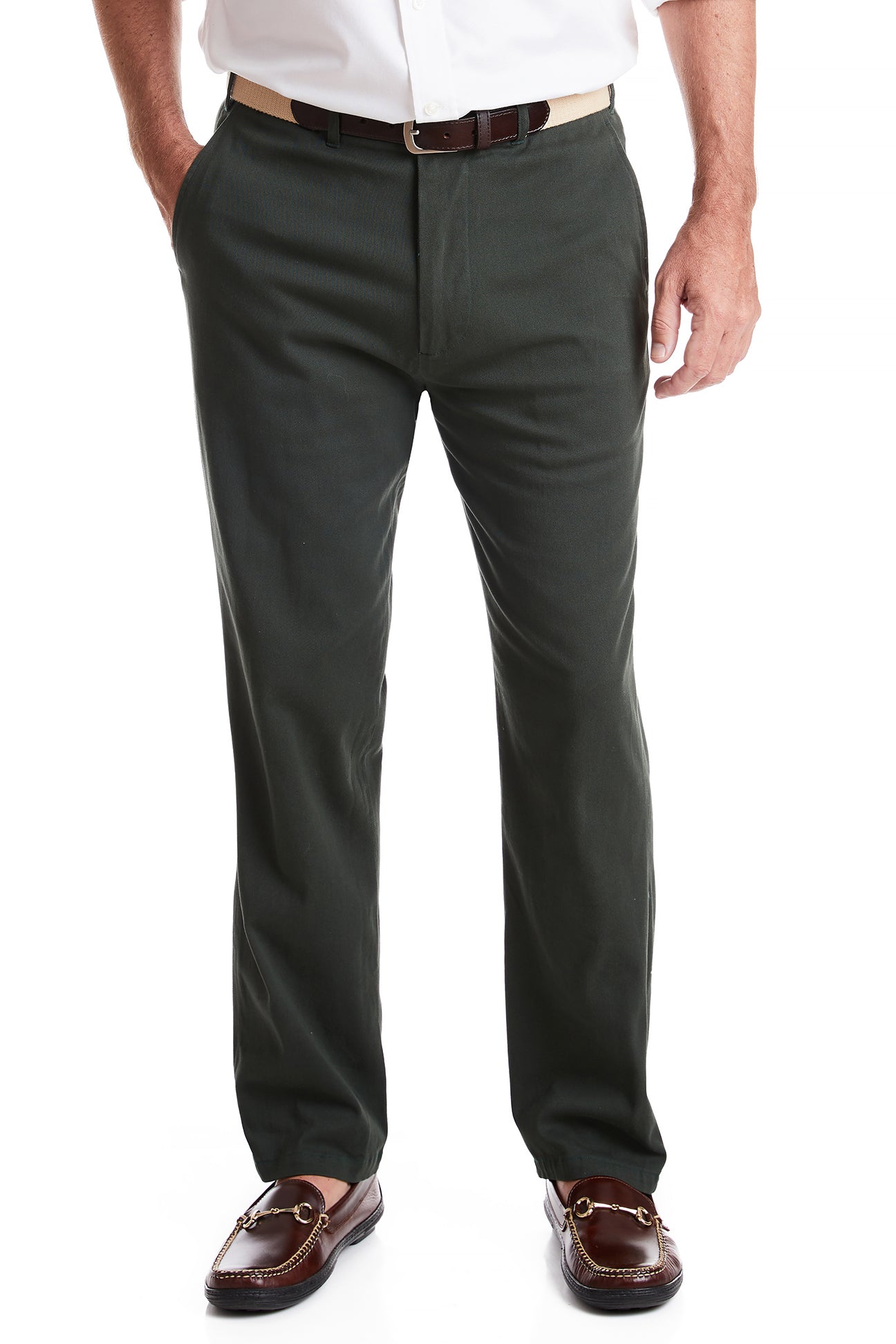 Men's Harbor Pant Stretch Twill Charcoal Gray - Comfortable Work Pants for Office & Casual Wear