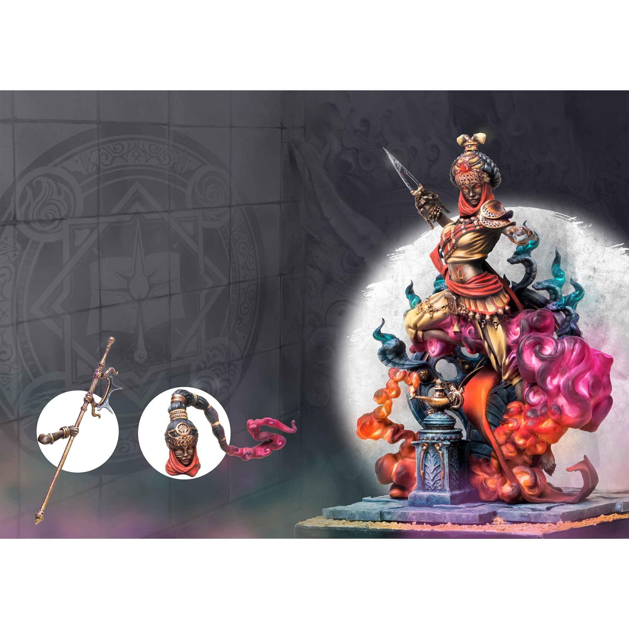 Sorcerer Kings: Founder's Exclusive Bound to the Elements - Fantasy Strategy Board Game for Adults & Teens - Perfect for Game Nights & RPG Enthusiasts