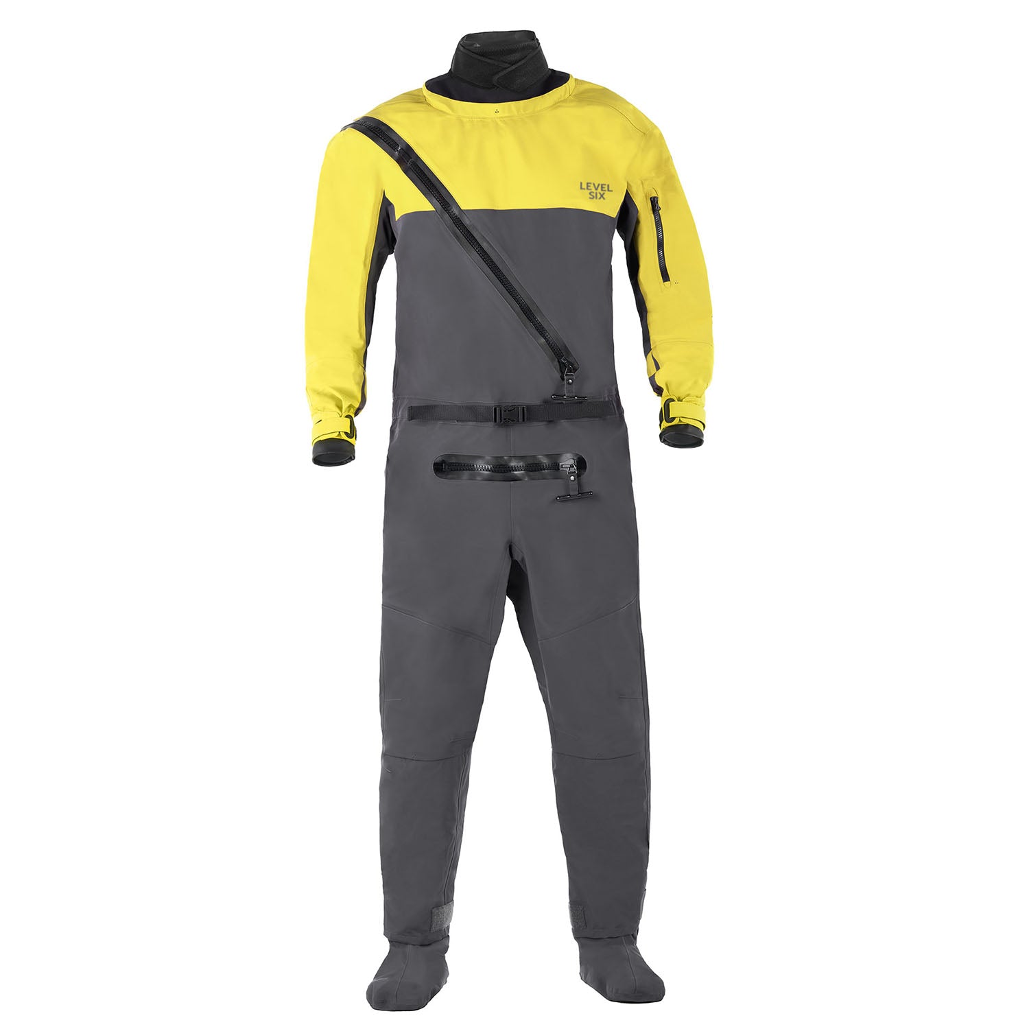 Level Six Loki Dry Suit - Waterproof & Breathable Diving Suit for Kayaking, Paddleboarding & Cold Water Sports - Stay Warm & Dry in Extreme Conditions