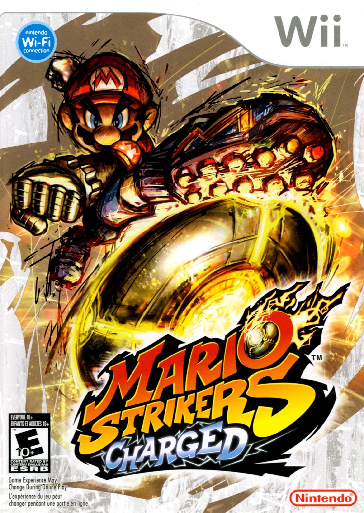 Super Mario Strikers Charged - Nintendo Wii Soccer Game - Fast-Paced Multiplayer Sports Action for Family & Friends Game Nights