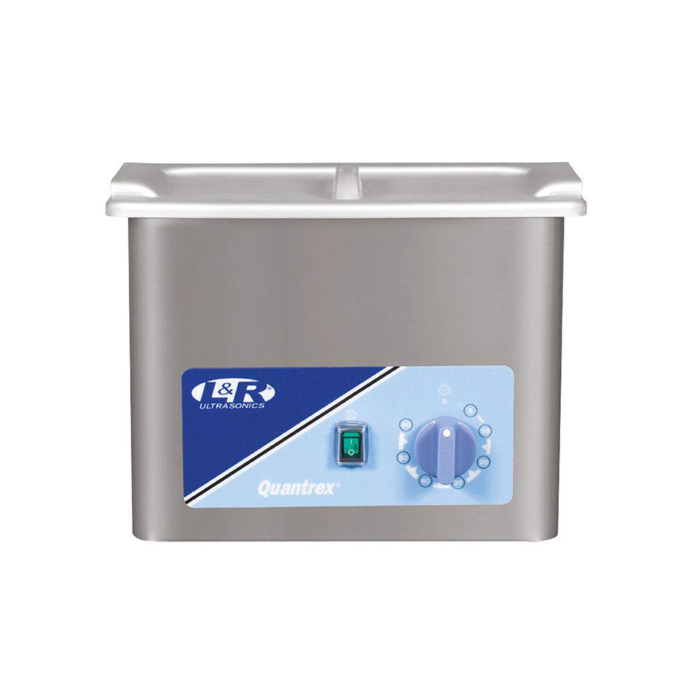 L & R Quantrex Q140 Ultrasonic Cleaner with Timer & Heater - 3 Quart Capacity for Jewelry, Watches, Eyeglasses & Dental Tools - Perfect for Home & Professional Cleaning Use