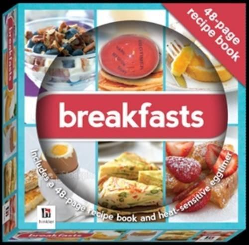 Best Breakfast Essentials Kit with Heat Sensitive Egg Timer & 48-Page Recipe Cookbook - Perfect for Home Cooking, Meal Prep & Family Breakfasts