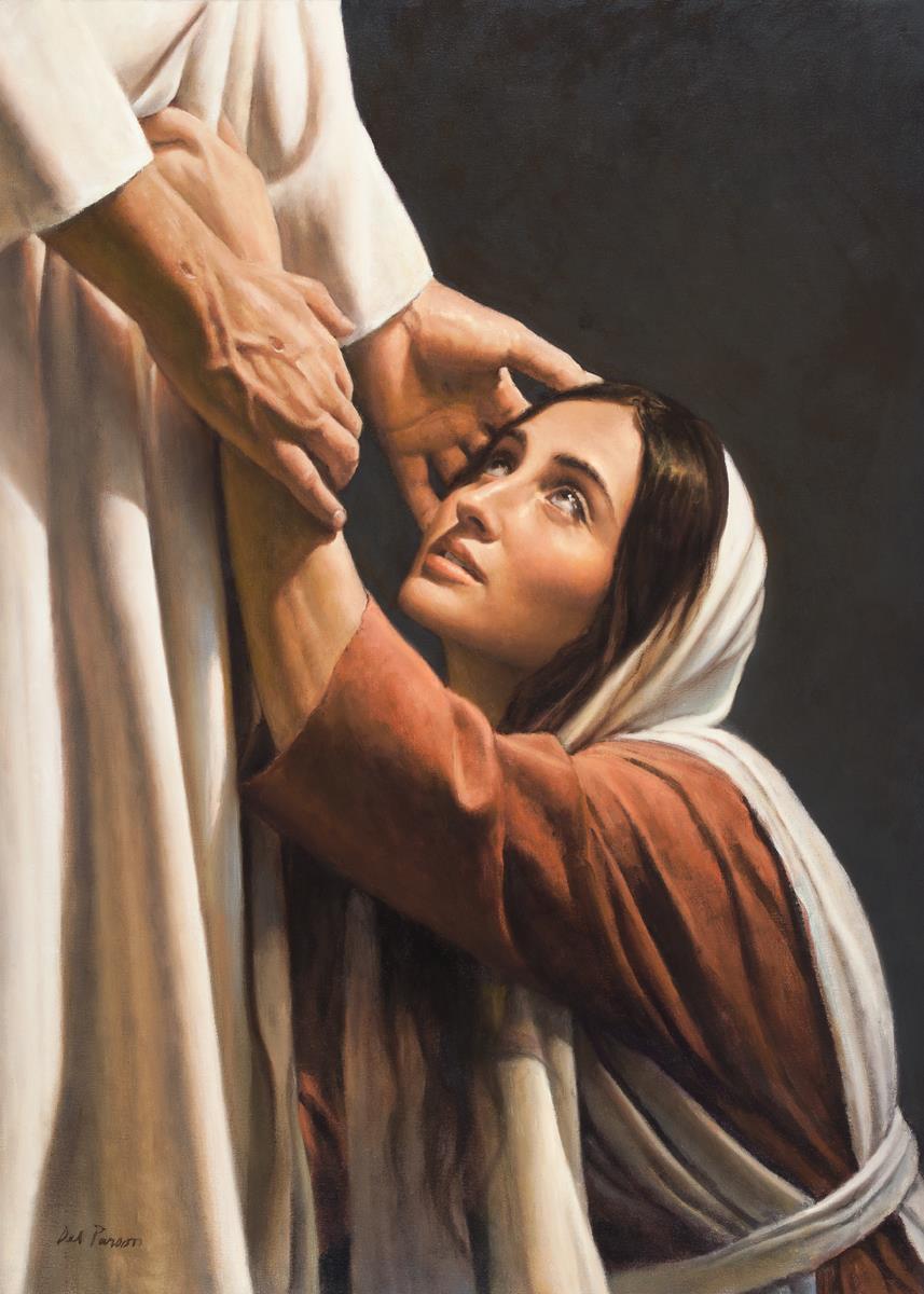 My Redeemer by Del Parson - Inspirational Christian Wall Art for Home & Church Decor - Perfect for Living Rooms, Bedrooms & Worship Spaces