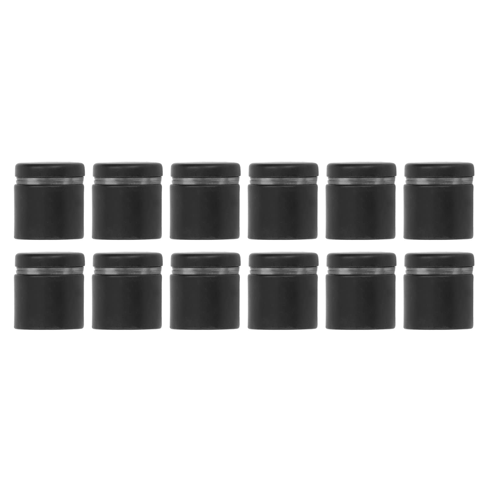 12 Pcs Standoff Screws - Durable Modern Design Advertising Nails for Home Decor, Wall Mounting & Signage Display