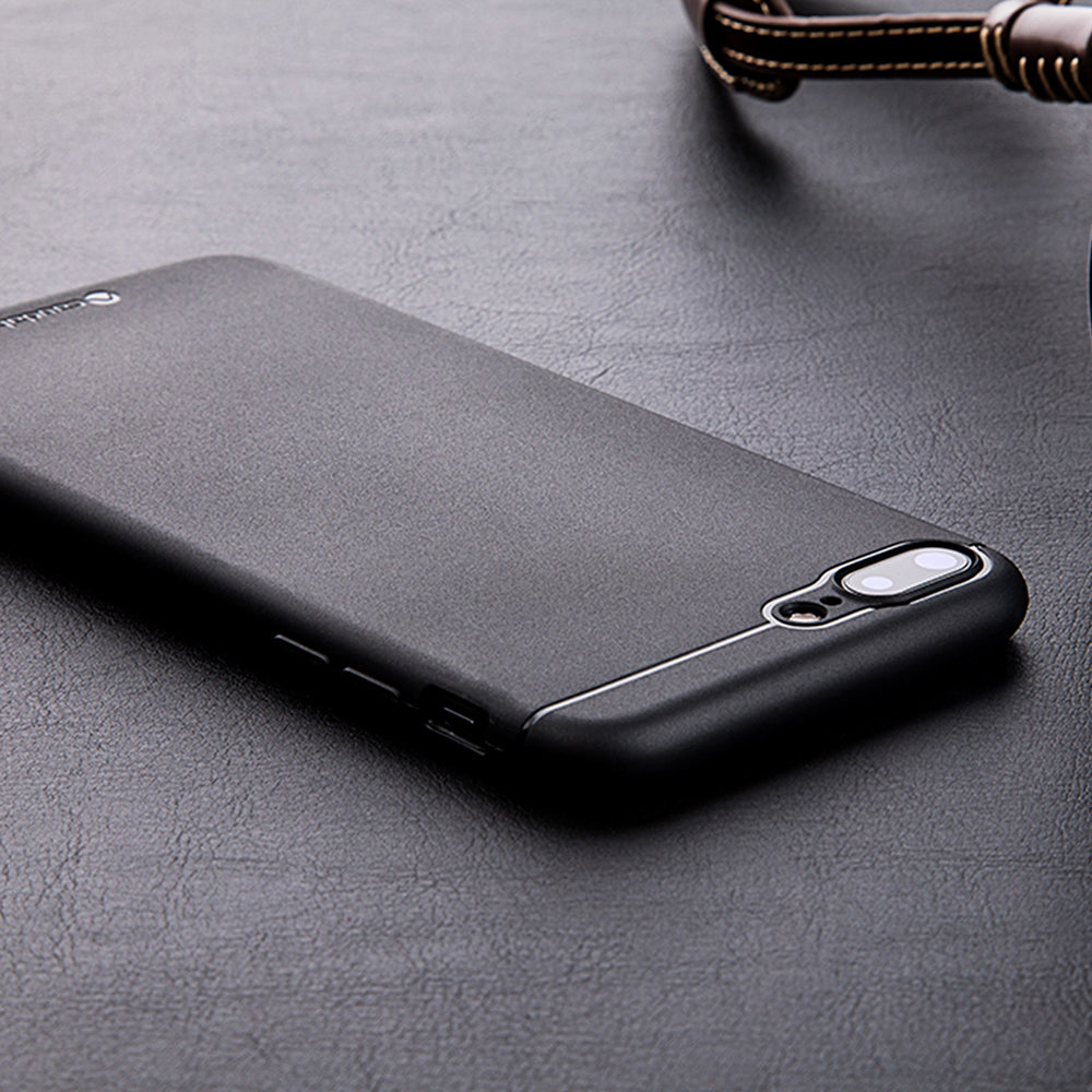 Premium Leather Sheath Case for iPhone 7 Plus - Slim Protective Cover with Card Slot | Perfect for Business Professionals & Everyday Use