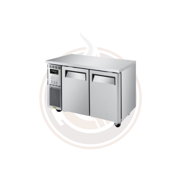 JUR 48S N6 48-Inch Undercounter Refrigerator - Compact Commercial Fridge for Bars, Restaurants & Home Kitchens - Energy Efficient Stainless Steel Beverage Cooler with Glass Door