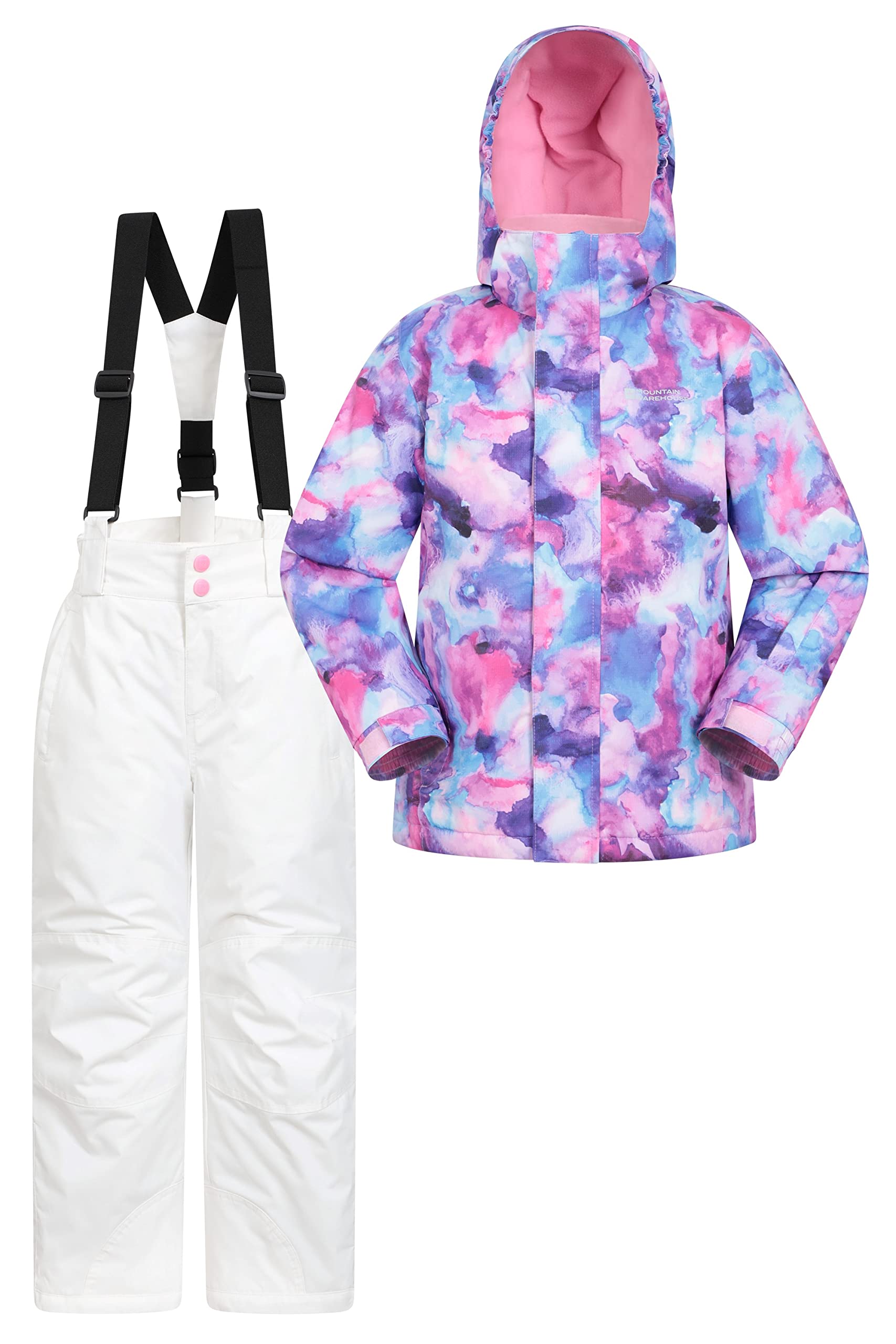 Mountain Warehouse Kids Ski Jacket & Pants Set - Waterproof Winter Snowsuit for Boys & Girls - Perfect for Skiing, Snowboarding & Outdoor Winter Activities