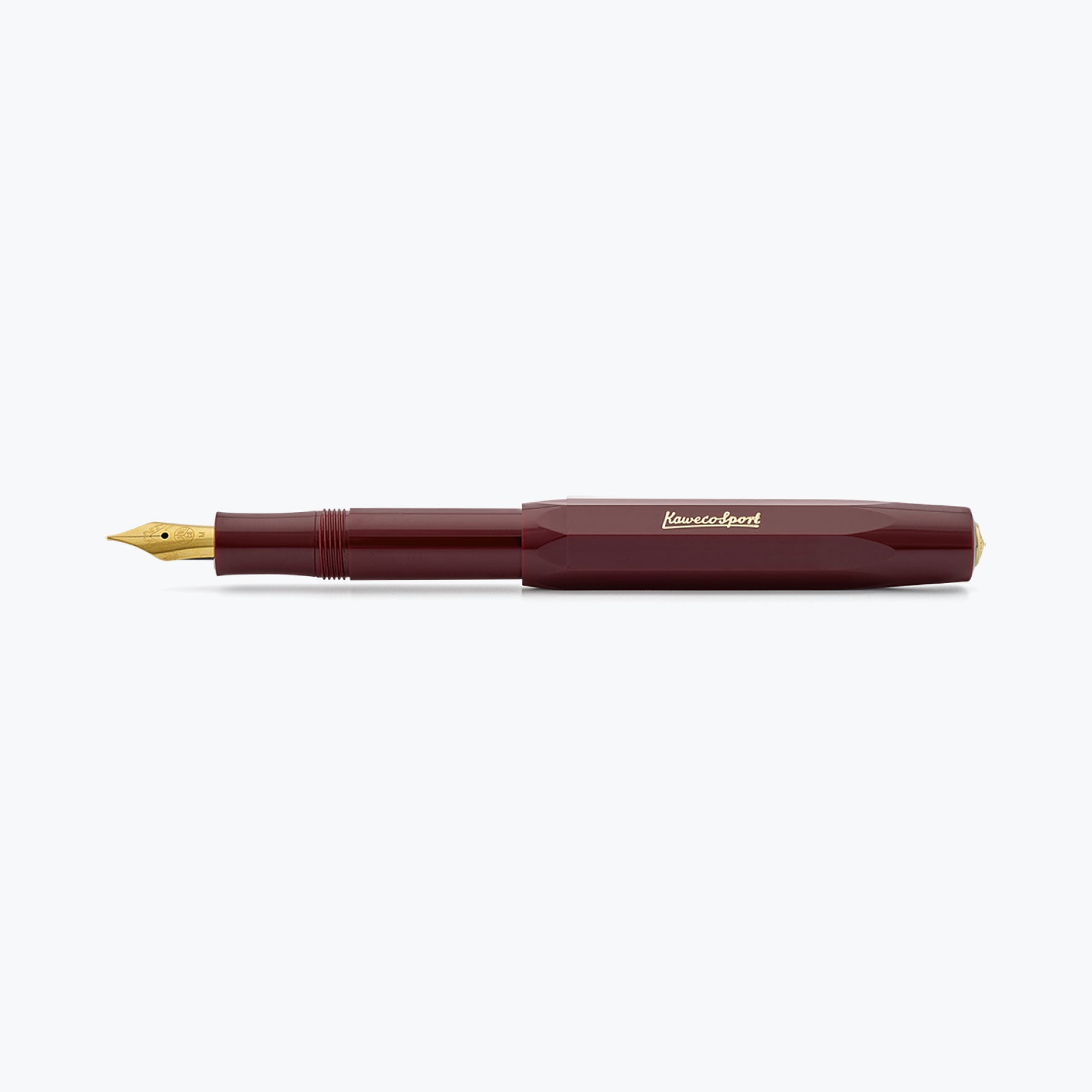 Kaweco Classic Sport Fountain Pen - Bordeaux Red Ink, Fine Nib, Premium Writing Instrument for Calligraphy, Journaling & Everyday Use