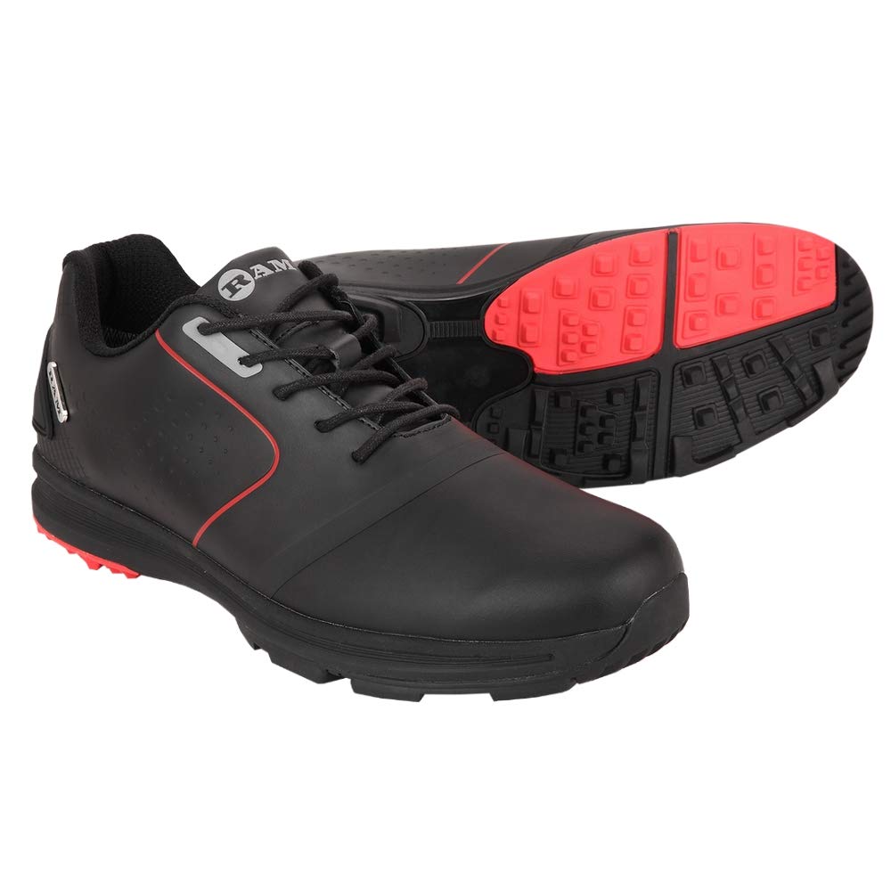 RAM Golf Player Mens Waterproof Golf Shoes - Lightweight Comfort for All-Weather Performance on the Course