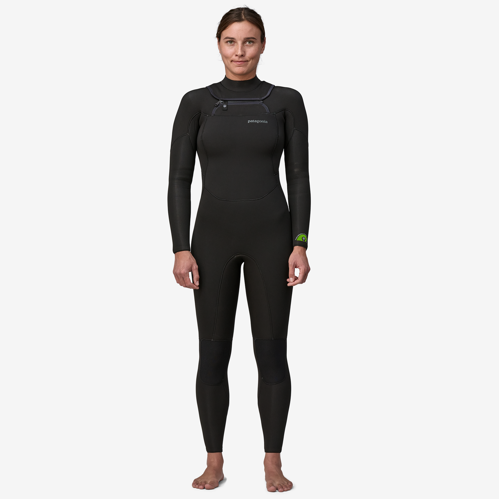 Women's R2 Yulex Regulator Front Zip Full Wetsuit - Premium Neoprene for Surfing, Diving & Water Sports