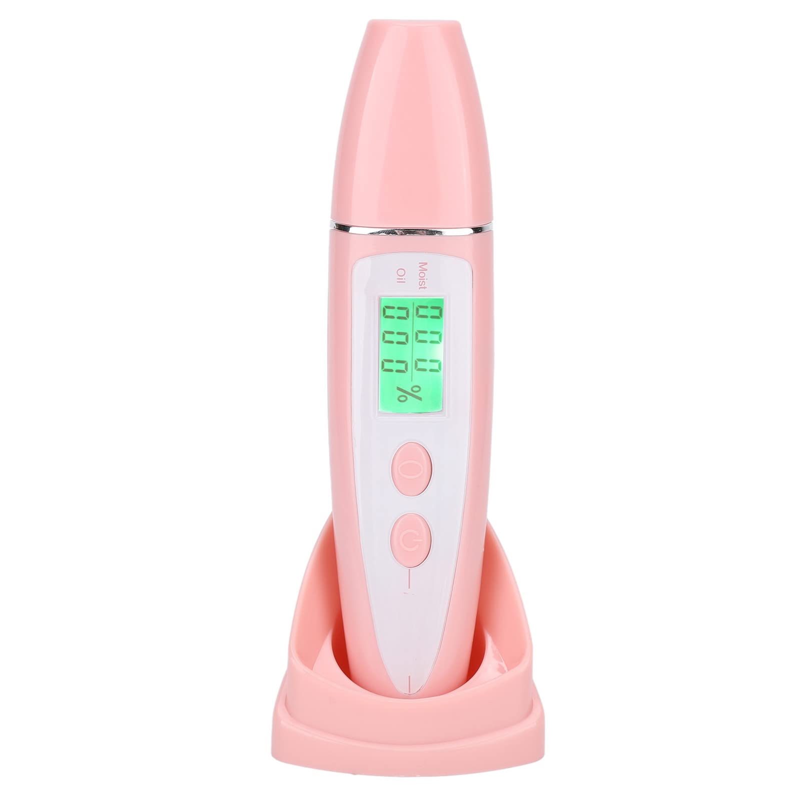 Digital Skin Analyzer Pen - Portable LCD Skin Moisture & Oil Tester for Face & Body | Accurate Home Beauty Care Device | Perfect for Skincare Routine, Spa Treatments & Dermatology Use