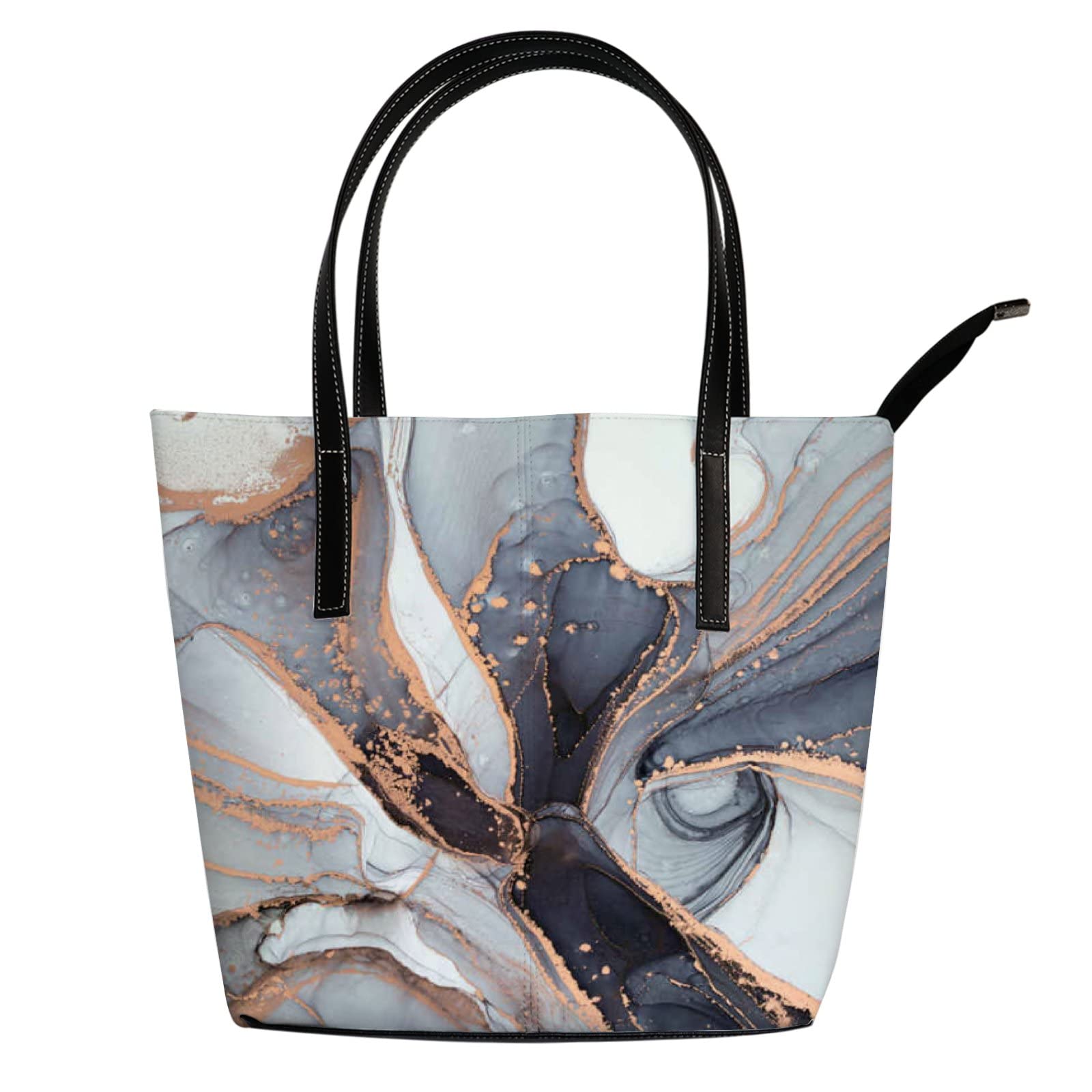 Premium Genuine Leather Tote Bag for Women - Stylish Crossbody Handbag with Adjustable Strap - Perfect for Work, Travel & Everyday Use