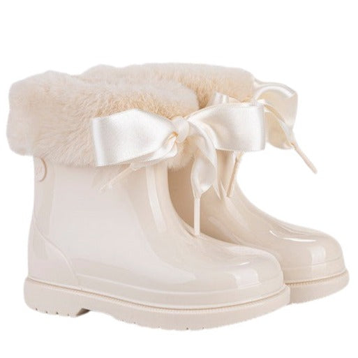 Igor Girl's Bimbi Soft Rain Boots - Waterproof Comfortable Kids Rain Shoes for Toddler Girls - Perfect for Puddles, Outdoor Play & Spring Weather