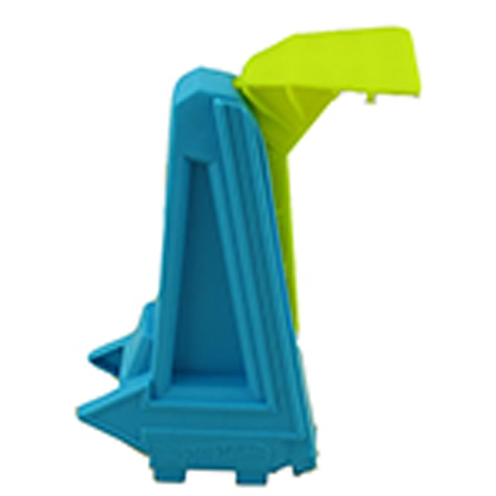 Hot Wheels Track Builder Unlimited Triple Loop Kit Replacement Part - Blue & Yellow Slam Launcher GLC96 | Compatible with All Hot Wheels Cars & Tracks | Perfect for Racing, Stunts & Kids Playtime