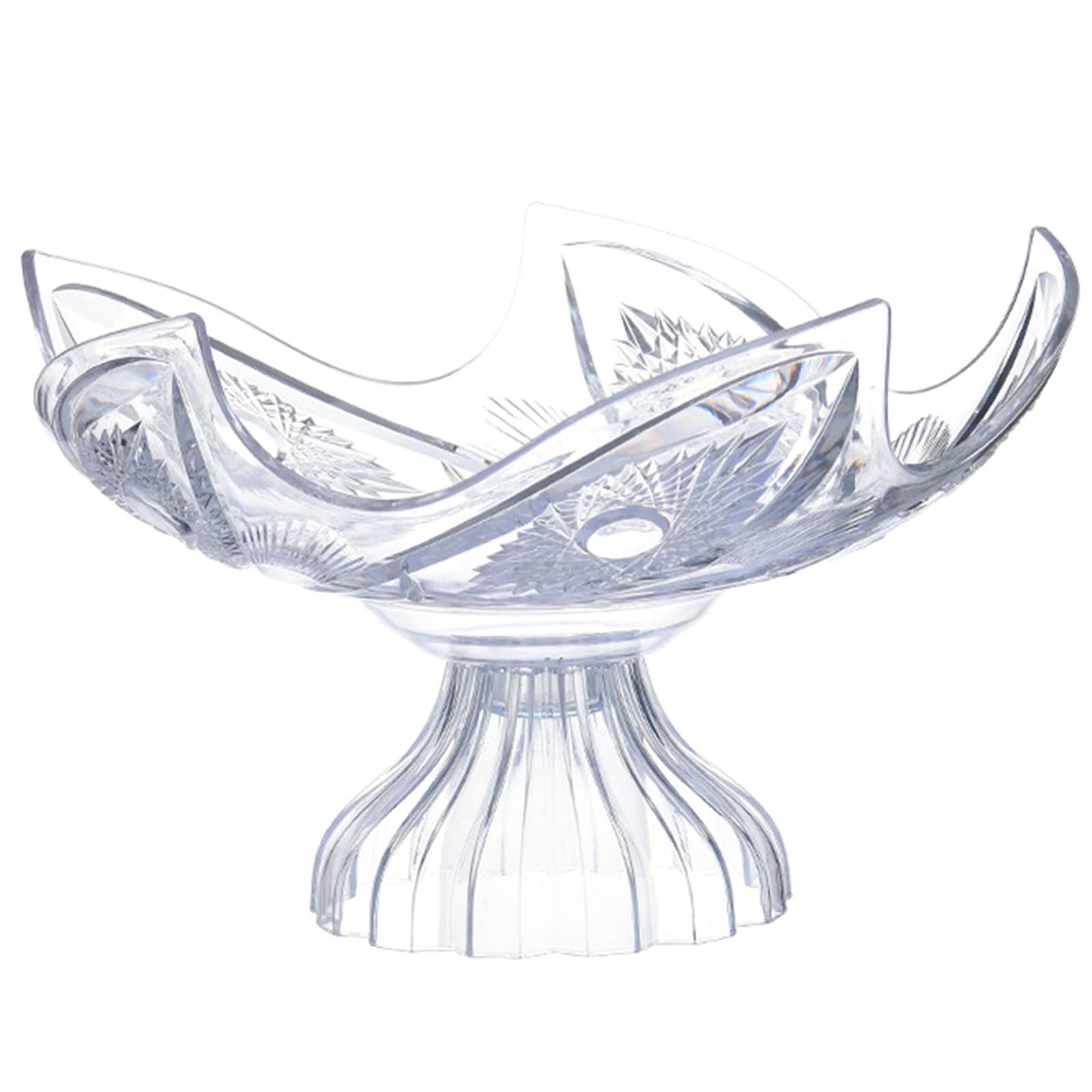 Modern Fruit Bowls for Kitchen & Living Room - Elegant Dried Fruit Plate, Snack Dish for Candy, Nuts, Seeds | Perfect for Entertaining, Family Gatherings & Daily Snacking