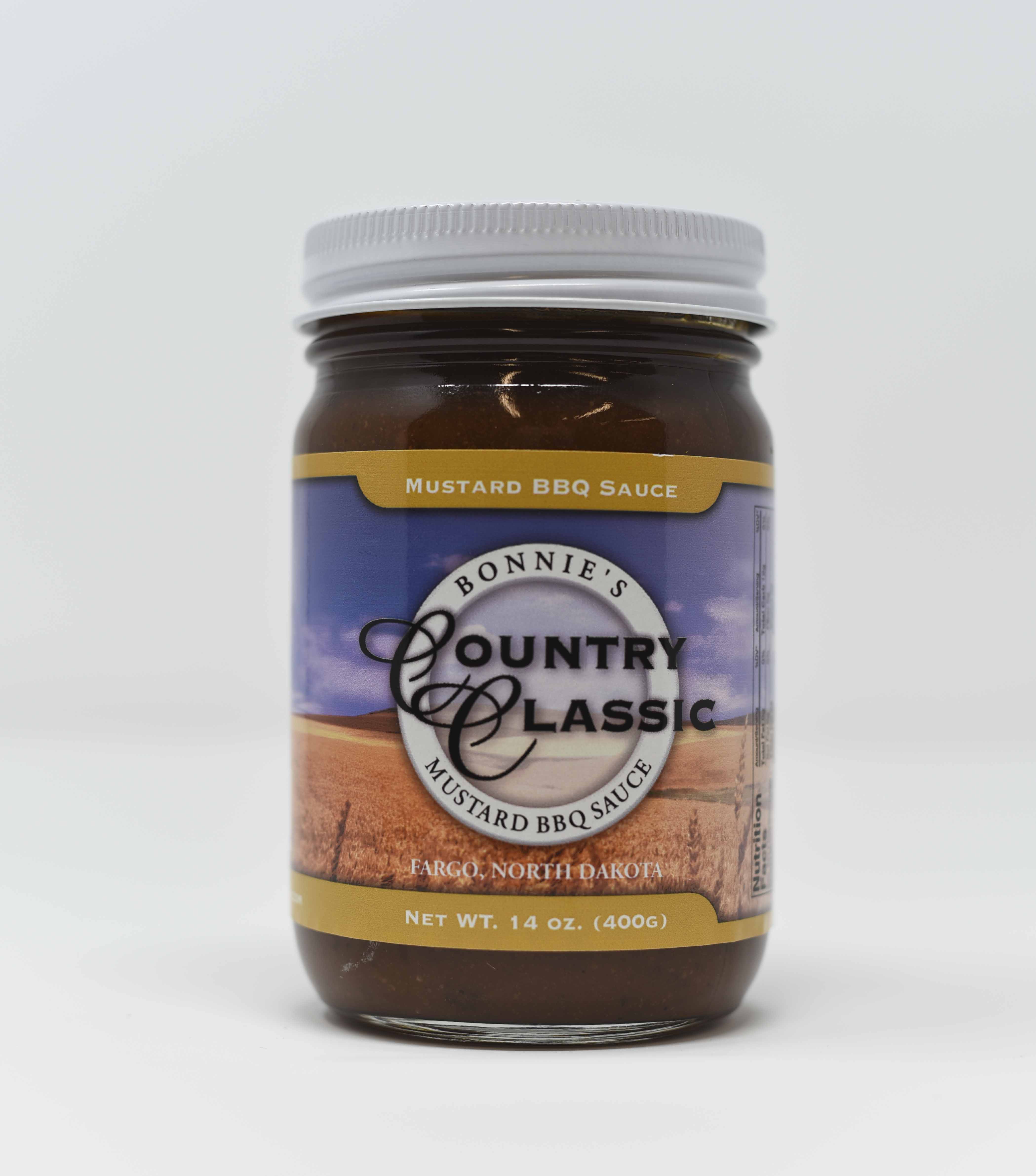 Bonnie's Mustard BBQ Sauce - Tangy & Sweet Glaze for Grilling, Roasting & Dipping - Perfect for Ribs, Chicken & Sandwiches
