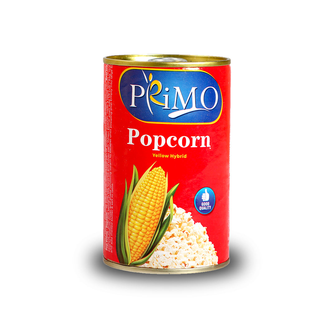 Primo Popcorn 284Gm (10oz) - Premium Gourmet Popcorn Kernels for Movie Nights, Parties & Snacking - Non-GMO, Gluten-Free, Perfect for Air Popper or Stovetop
