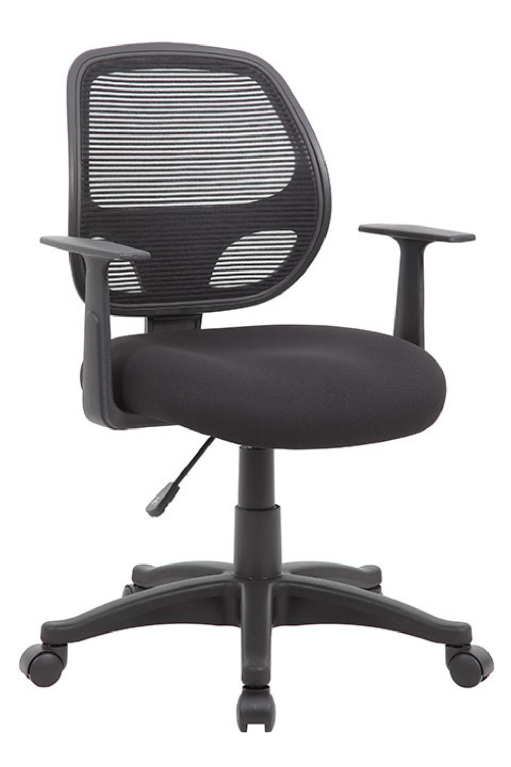 Boss Commercial Grade Mesh Task Chair with T-Arms - Ergonomic Office Chair for Home & Business Use - Perfect for Long Hours of Work or Gaming