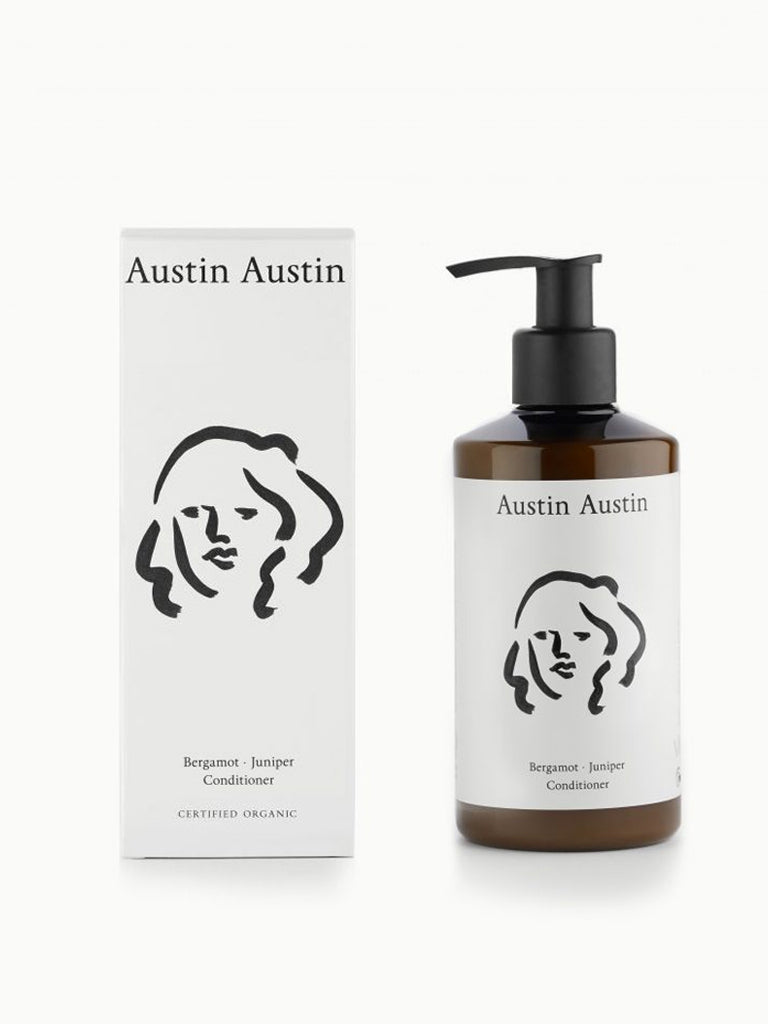 Austin Bergamot & Juniper Conditioner for Dry Hair - Natural Hydrating & Nourishing Hair Care - Perfect for Daily Use & Salon-Quality Results
