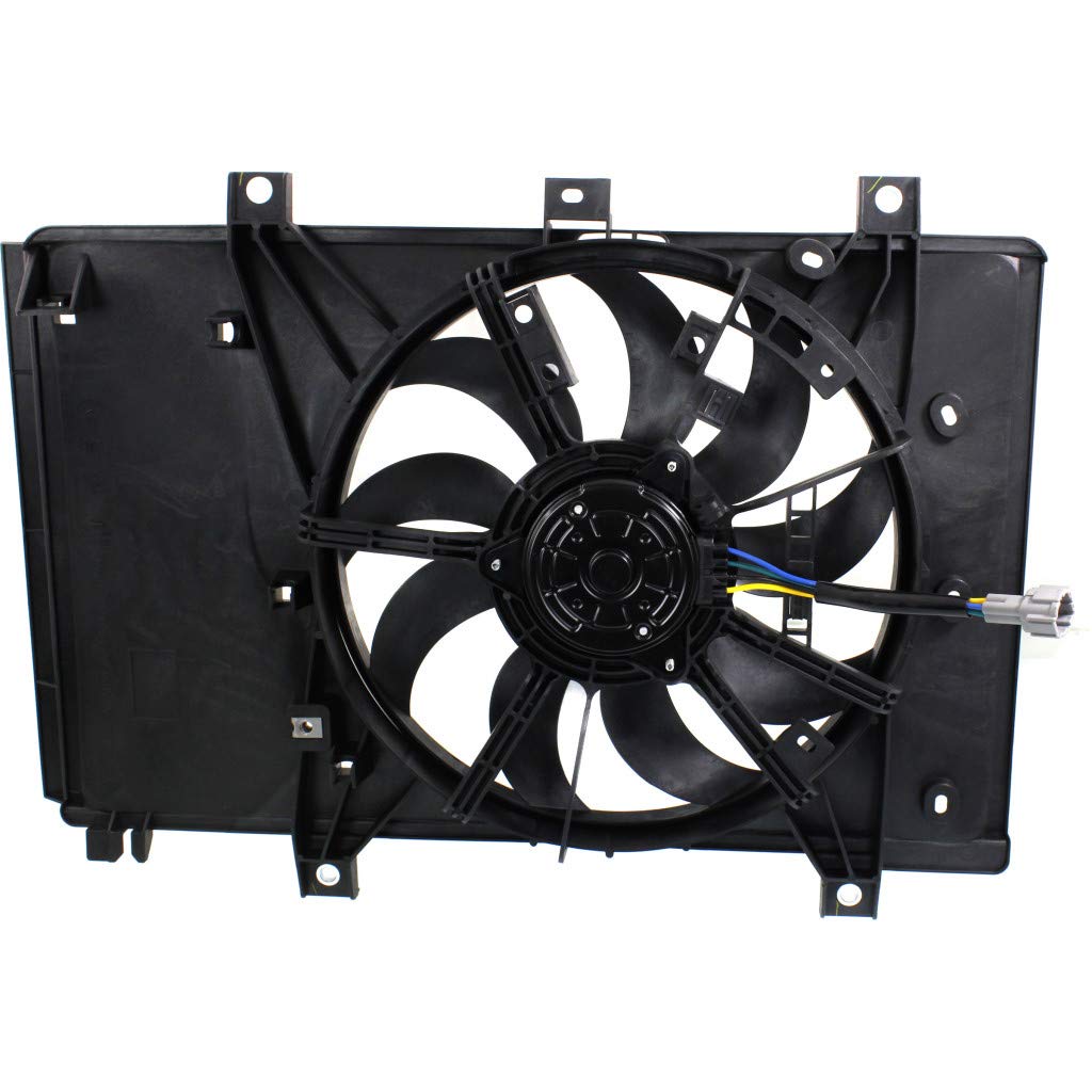 2016-2018 Toyota Yaris Sedan AC Radiator Fan Assembly Replacement Part TO3115190 | 16360-WB001 - Perfect for Cooling System Repair & Maintenance