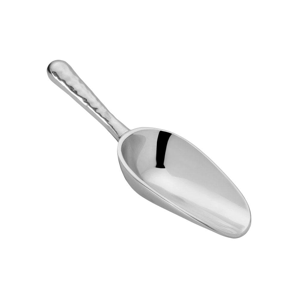 Premium Stainless Steel River Rock Ice Scoop - Durable & Rust-Free for Cocktails, Smoothies, and Party Drinks - Perfect for Home Bars, Restaurants, and Outdoor Gatherings