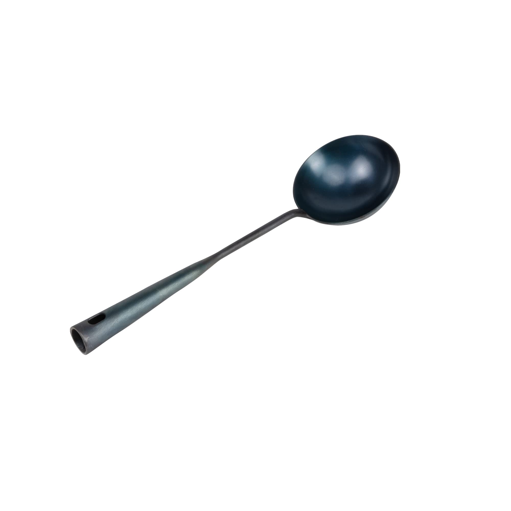 Premium Chinese Traditional Handmade Iron Wok Spatula and Ladle Set - 32cm/12.6